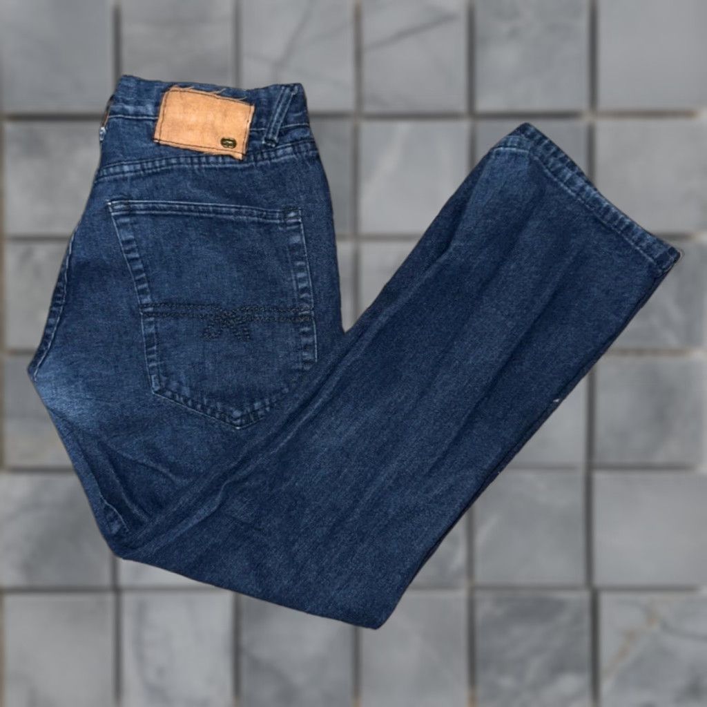Ecko Unltd. VINTAGE Ecko Unltd Jeans Men’s 32x32 Dark Blue Slim Straight Fit Y2K Streetwear Denim Jeans Mens 90s Hip Hop BMX Skater Size US 32 / EU 48 - 1 Thumbnail