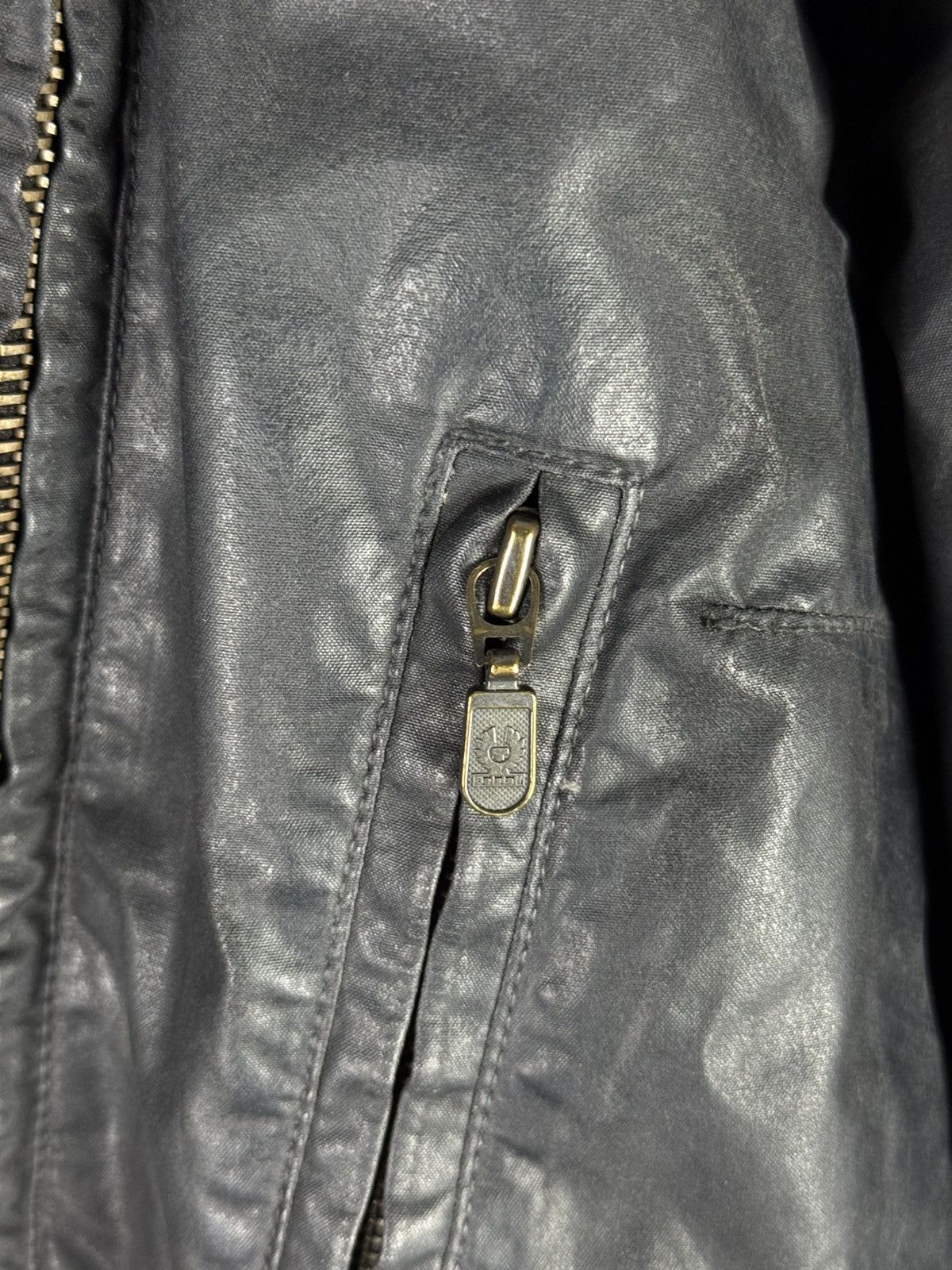 Belstaff Belstaff Sammy Miller Gold Label Women’s Wax Belted Jacket Size M / US 6-8 / IT 42-44 - 17 Thumbnail