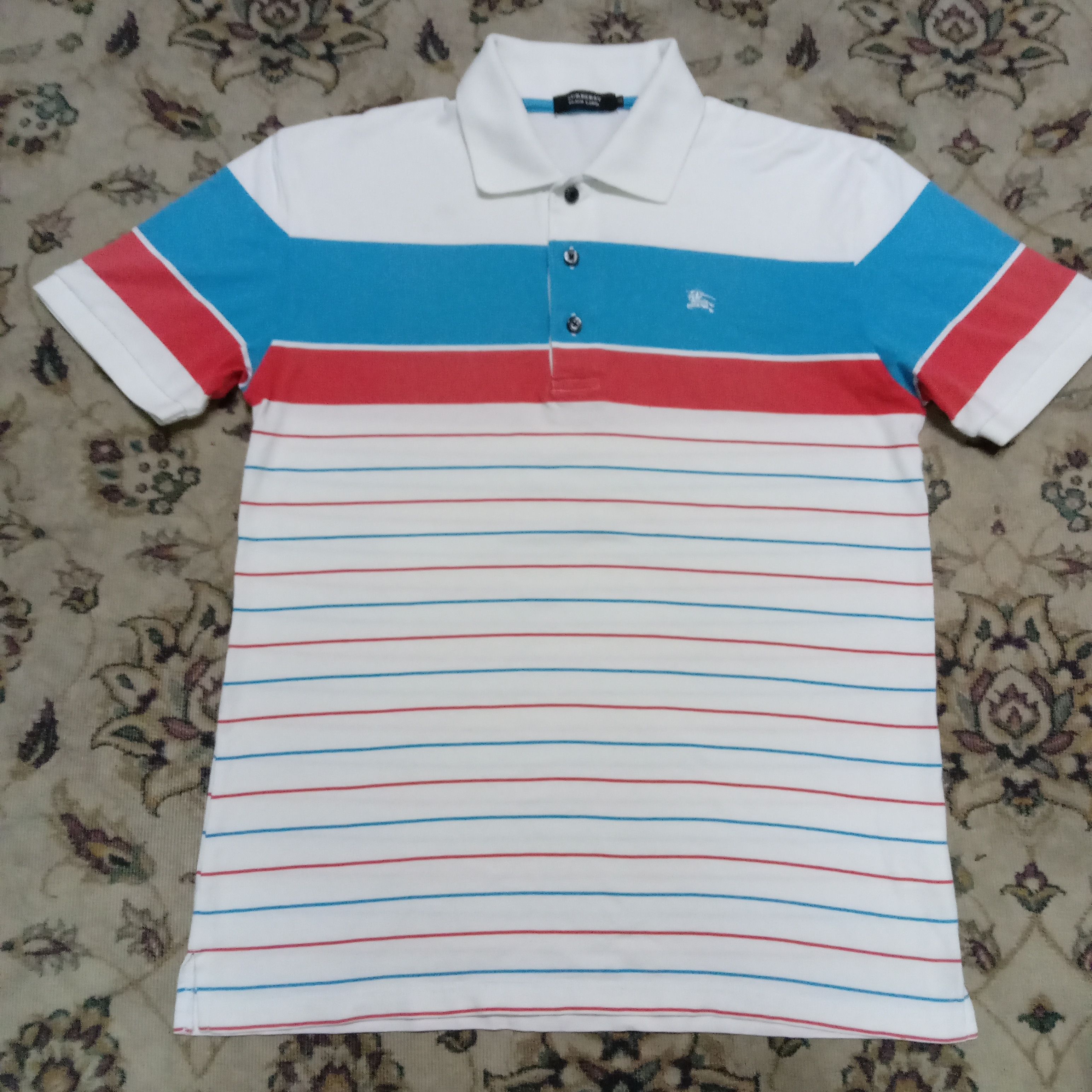 Burberry Black Label stripe shirts Moncler Prada Gucci