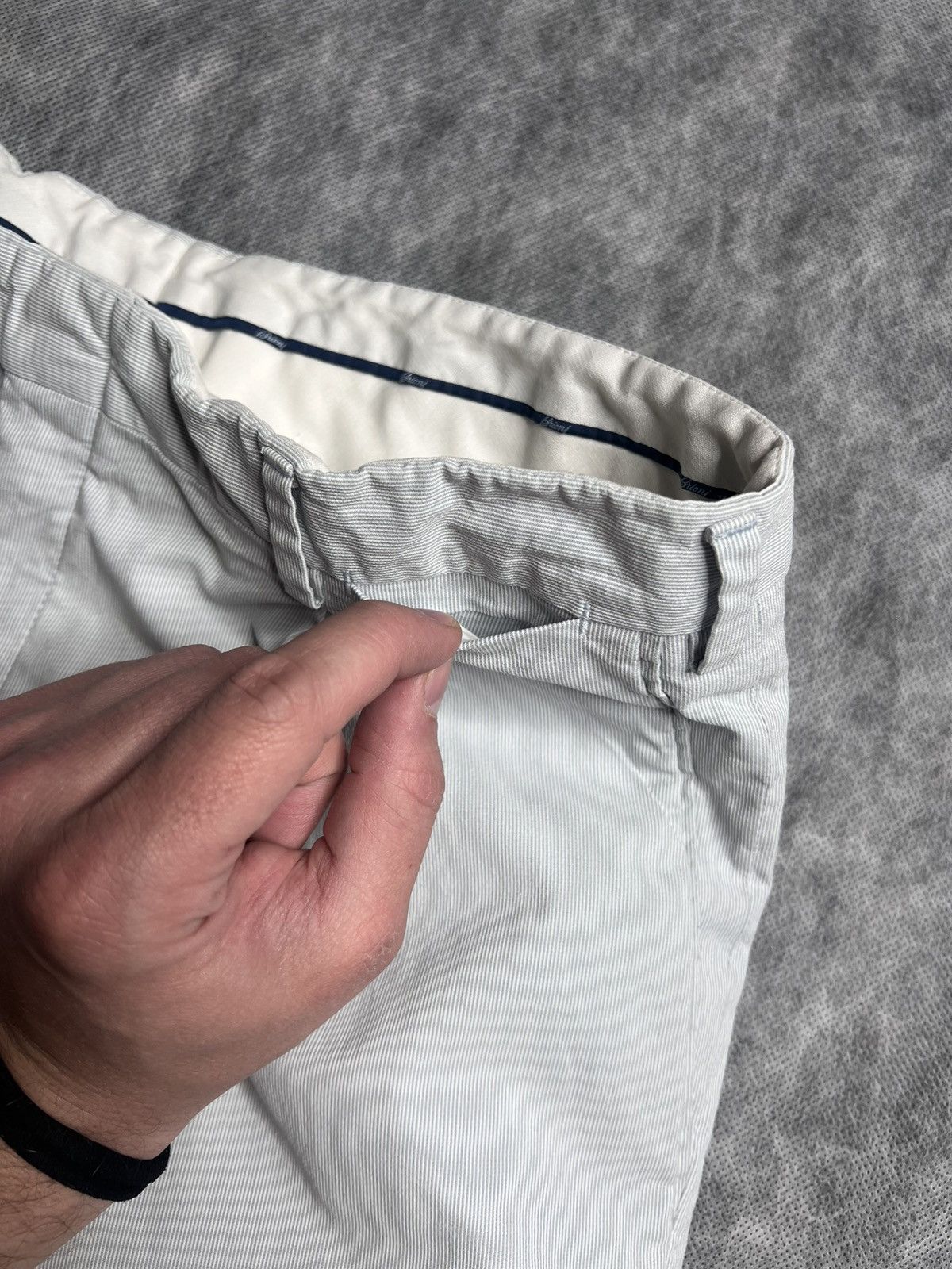 Brioni Brioni Cervinia Cotton Classic Chino Pants Size US 33 - 11 Thumbnail