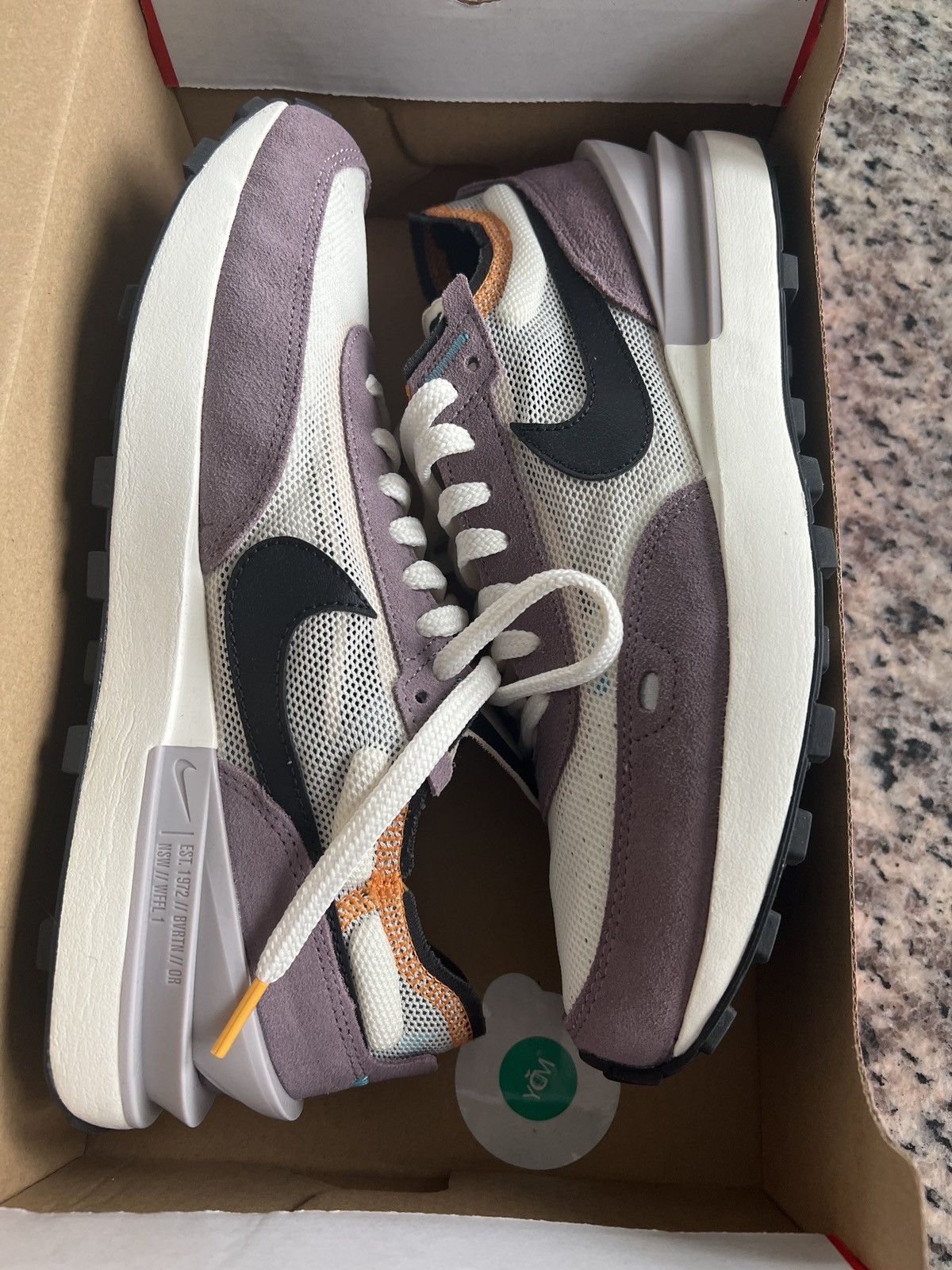 Nike Nike Waffle One SE Purple DX3282 133 men size 9 Size US 9 / EU 42 - 8 Thumbnail