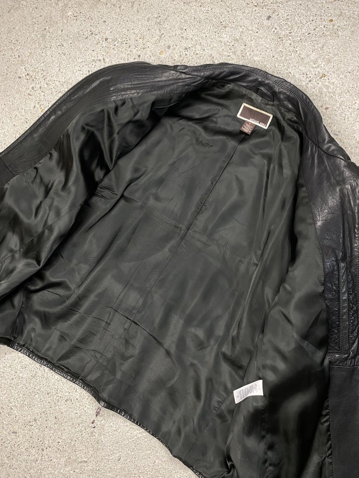 Michael Kors Michael kors leather jacket black Size US L / EU 52-54 / 3 - 10 Thumbnail