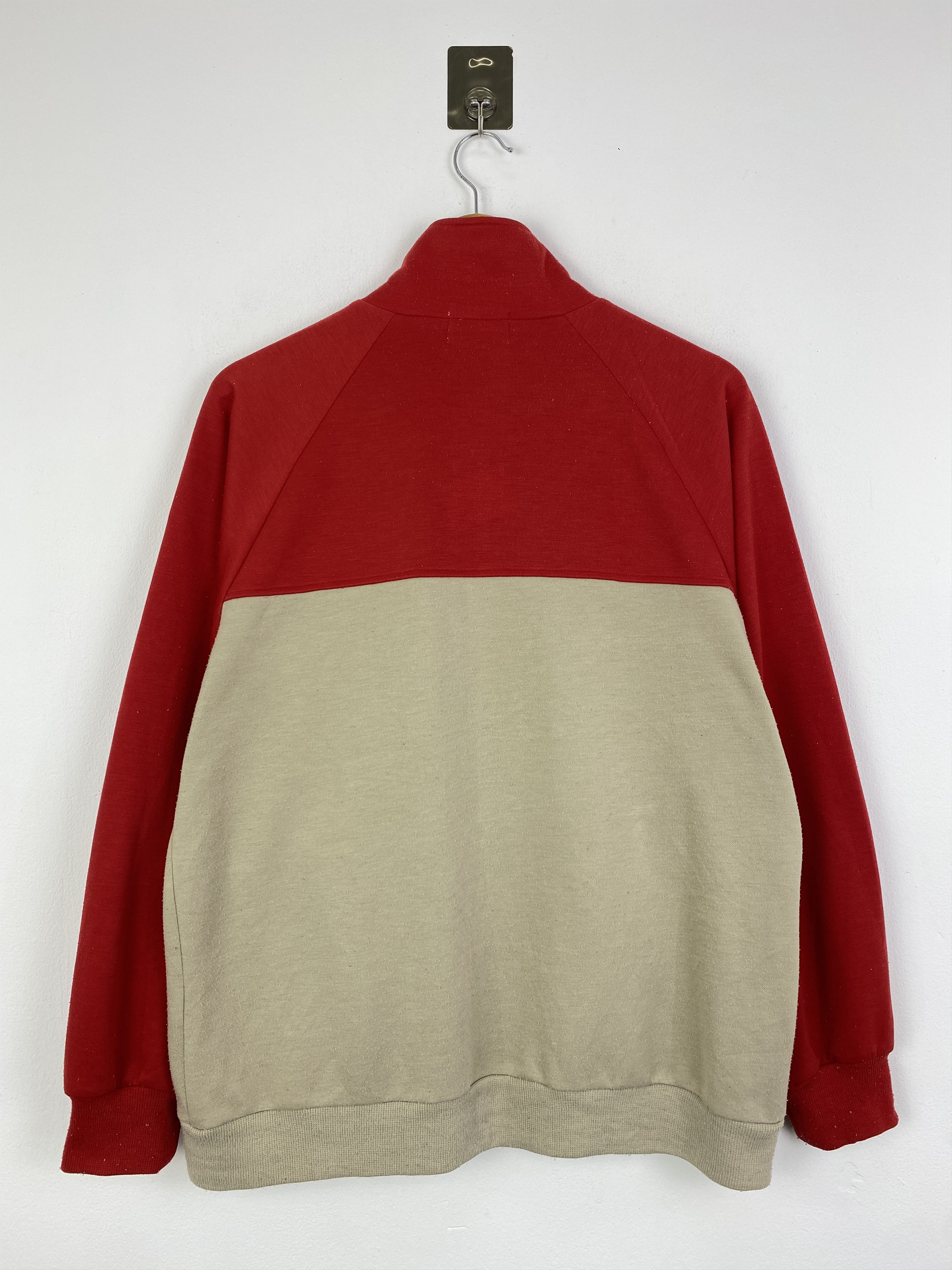 Japanese Brand Vintage 80s Rainbow Zipper Up Sweater J0001 Size US M / EU 48-50 / 2 - 3 Thumbnail