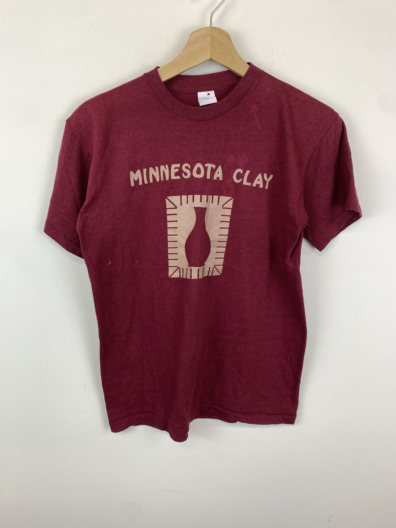 Vintage 1990s Minnesota Clay Single Stitch Tee Shirt Size M