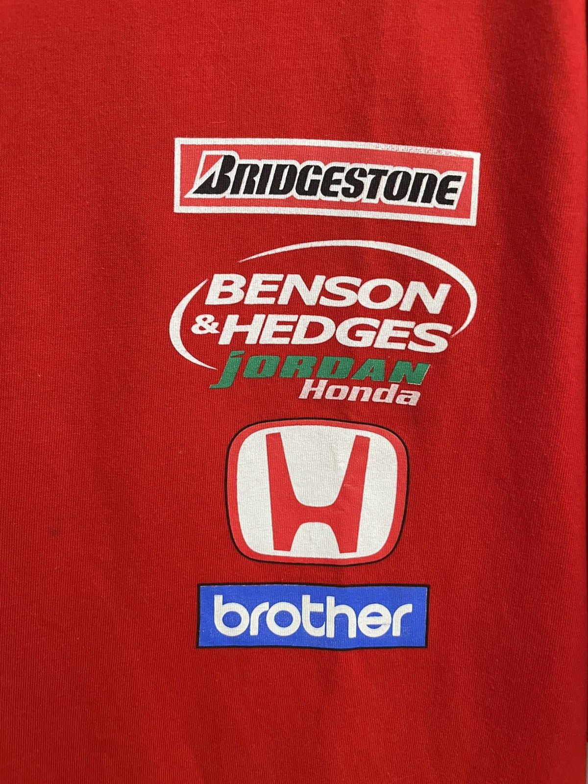 Formula 1 Racing Formula 1 F1 90s 00s 2000s Honda Shirt Vintage Size US XL / EU 56 / 4 - 7 Thumbnail
