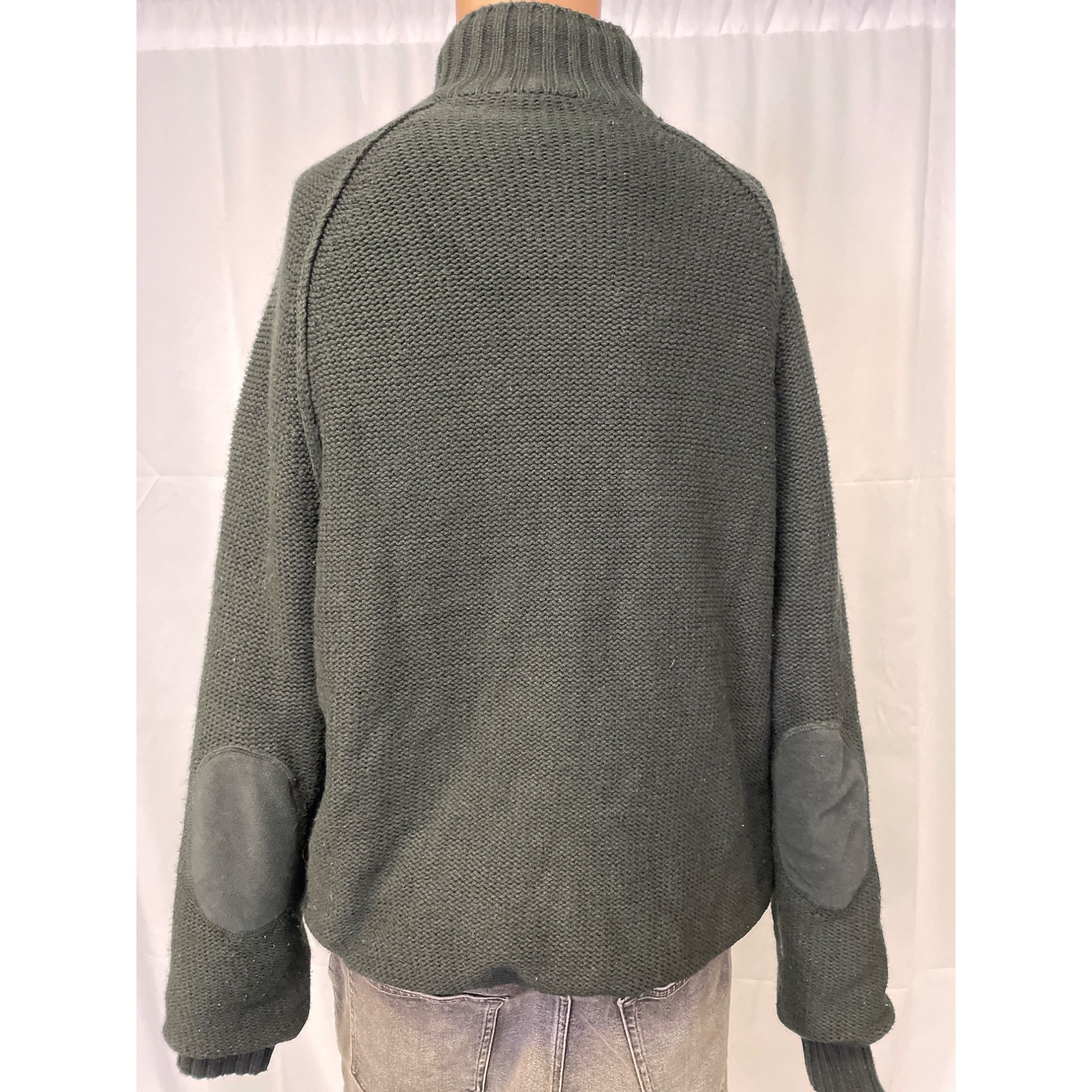 Buffalo David Bitton Buffalo David Bitton Men's Black Knitted Zipper up Sweater S Size US XL / EU 56 / 4 - 3 Thumbnail