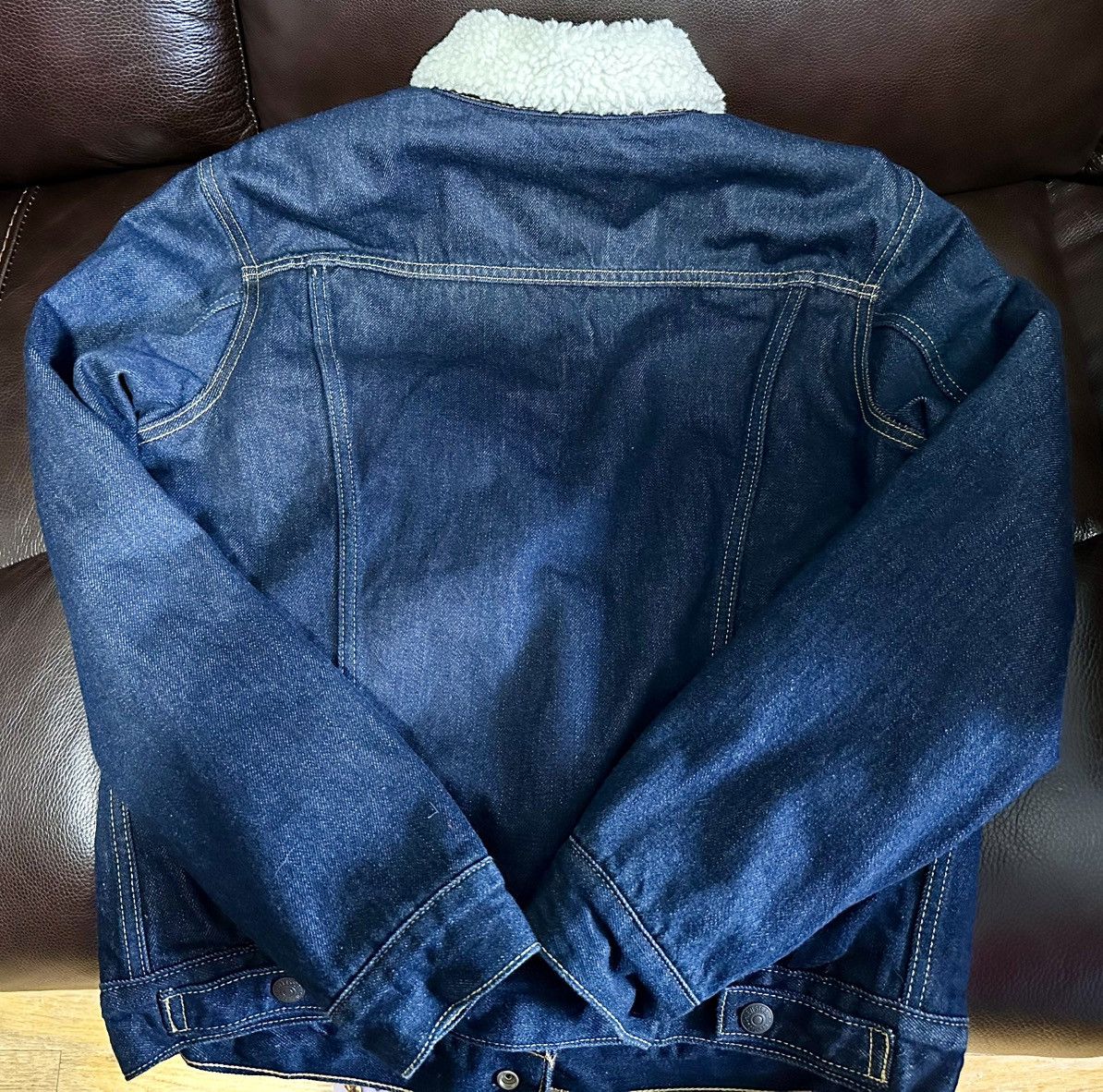 Levi's LEVIS MENS SHERPA TRUCKER JACKET Size US S / EU 44-46 / 1 - 2 Thumbnail
