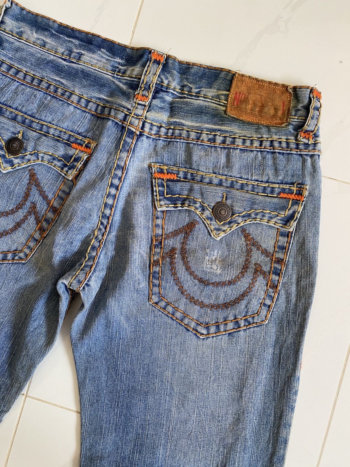 Japanese Brand × True Religion × Vintage True Religion Billy Super T Straight Cut Jeans Size US 38 / EU 54 - 8 Thumbnail