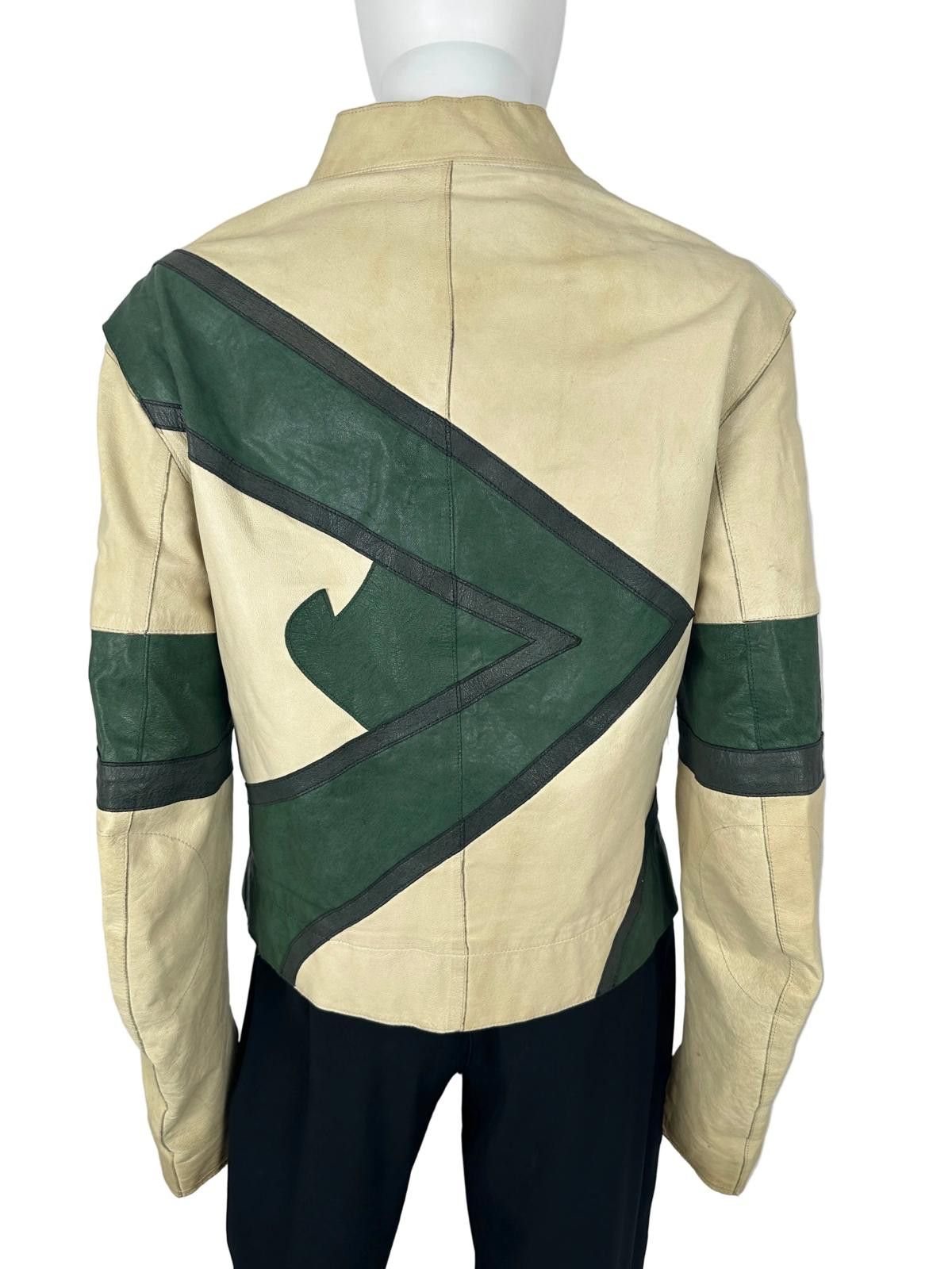 Emporio Armani Emporio Armani S/S 2005 Runway Logo Racer Jacket Size US L / EU 52-54 / 3 - 2 Thumbnail