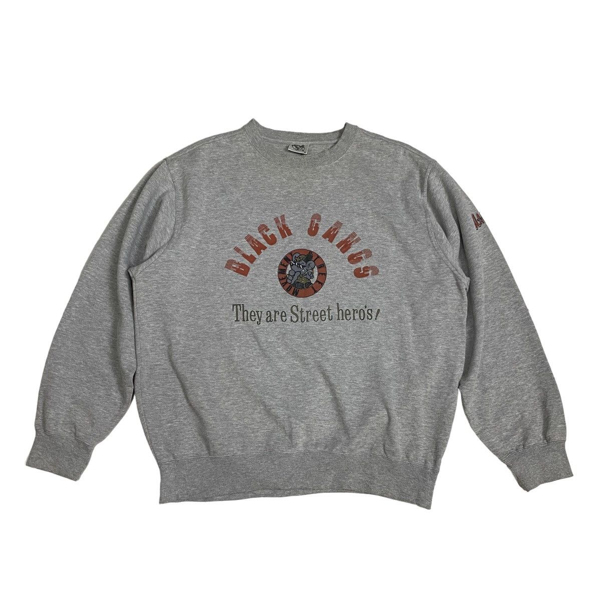 Japanese Brand Black Gang movement street by magixson sweatshirt Size US XL / EU 56 / 4 - 5 Thumbnail