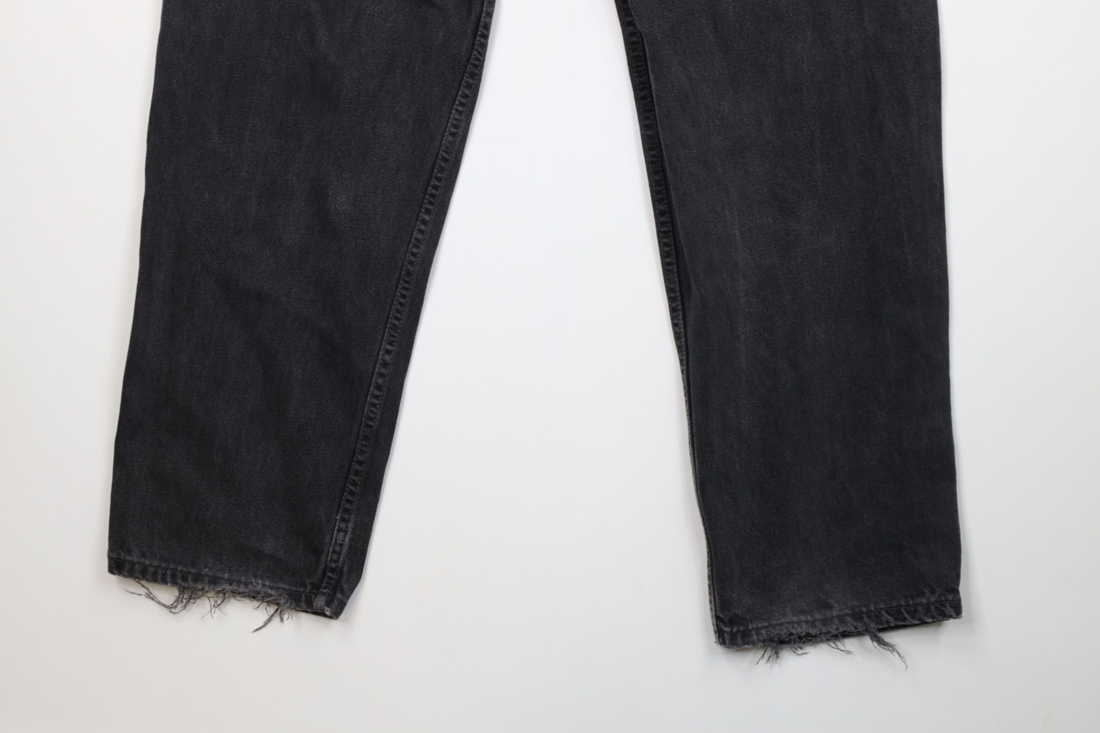 Levi's Vintage 90s Levis 550 Relaxed Fit Denim Jeans Black Cotton Size US 40 / EU 56 - 14 Thumbnail
