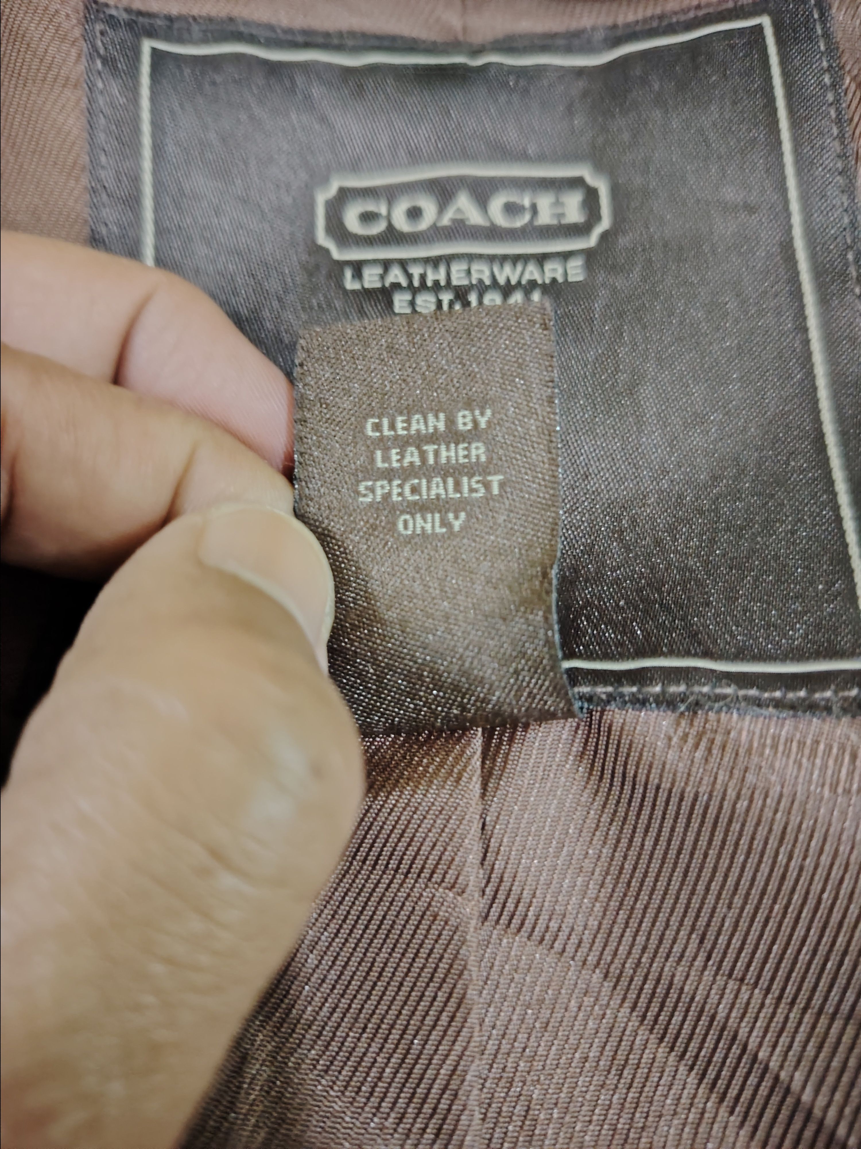Coach Coach Suede Leather Button Up Jacket Size M / US 6-8 / IT 42-44 - 13 Thumbnail