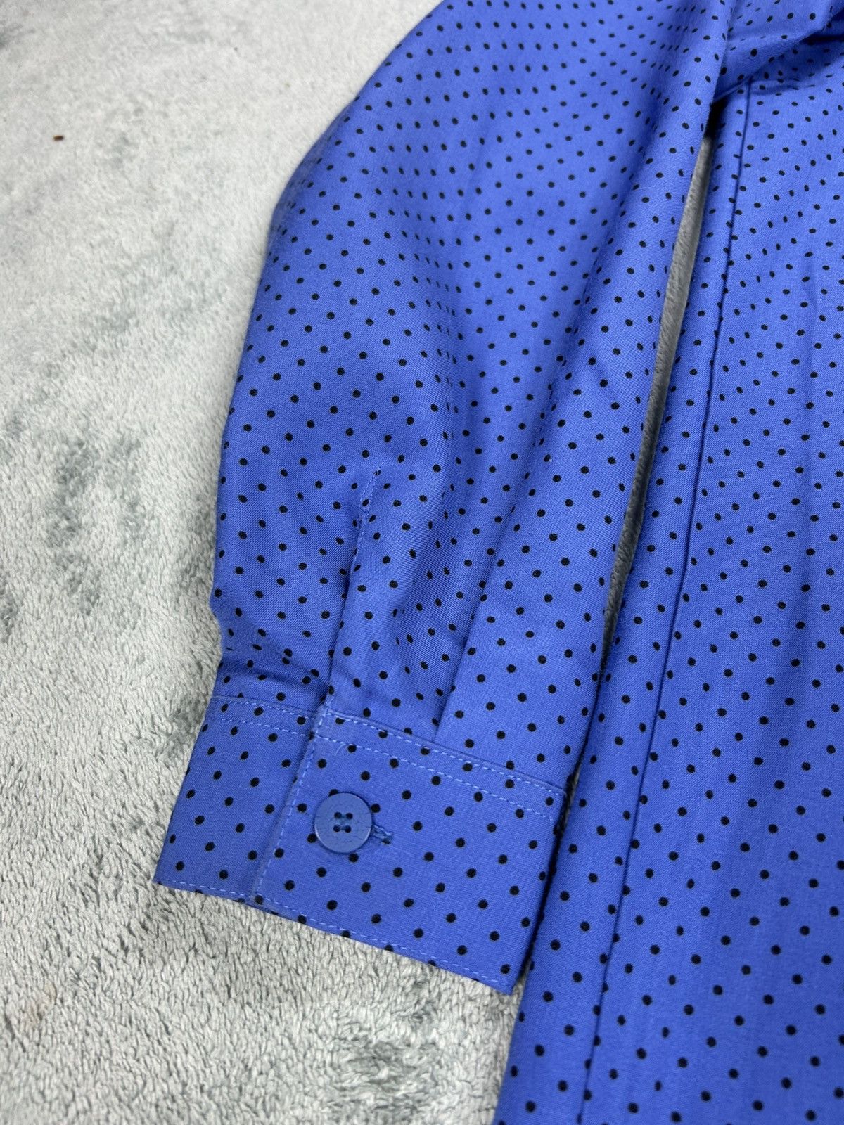 Issey Miyake Vintage 80’s Issey Miyake Blouse Shiseido Polkadot Size L / US 10 / IT 46 - 3 Thumbnail