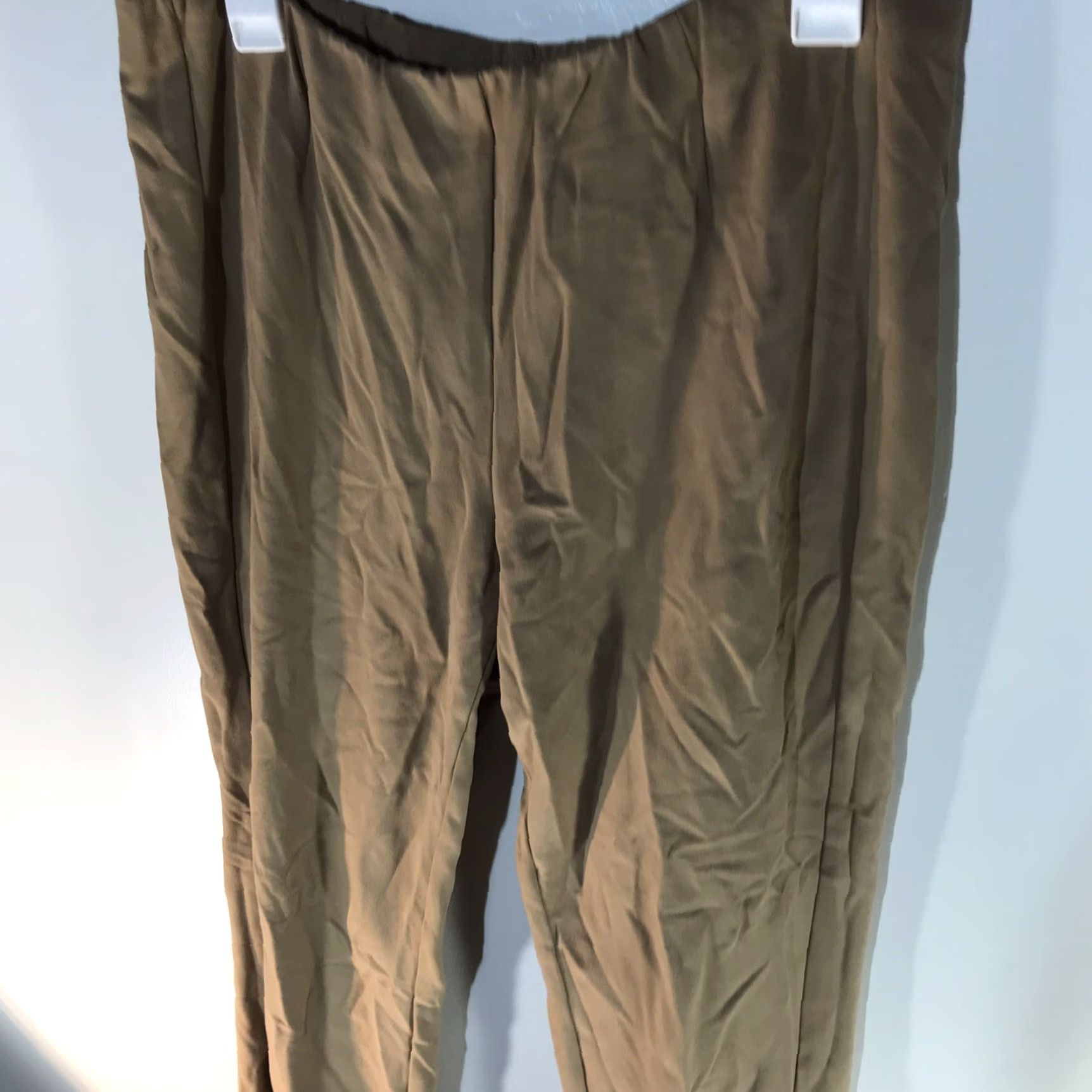 J. Jill J. Jill Brown Ponte Slim Leg Pull On Dress Pants Womens Size M Size 32" / US 10 / IT 46 - 2 Thumbnail