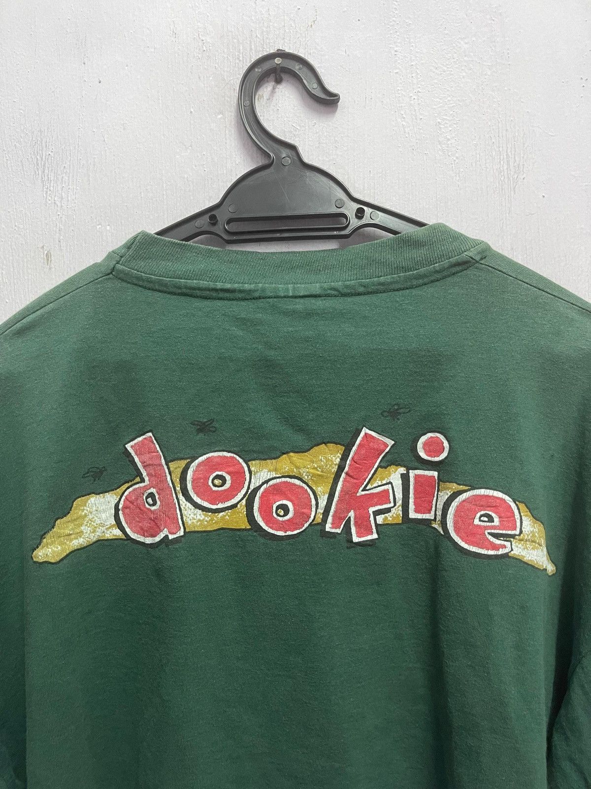 Band Tees Vintage 1995 Green Day Dookie Crop Tshirt Size US L / EU 52-54 / 3 - 14 Thumbnail