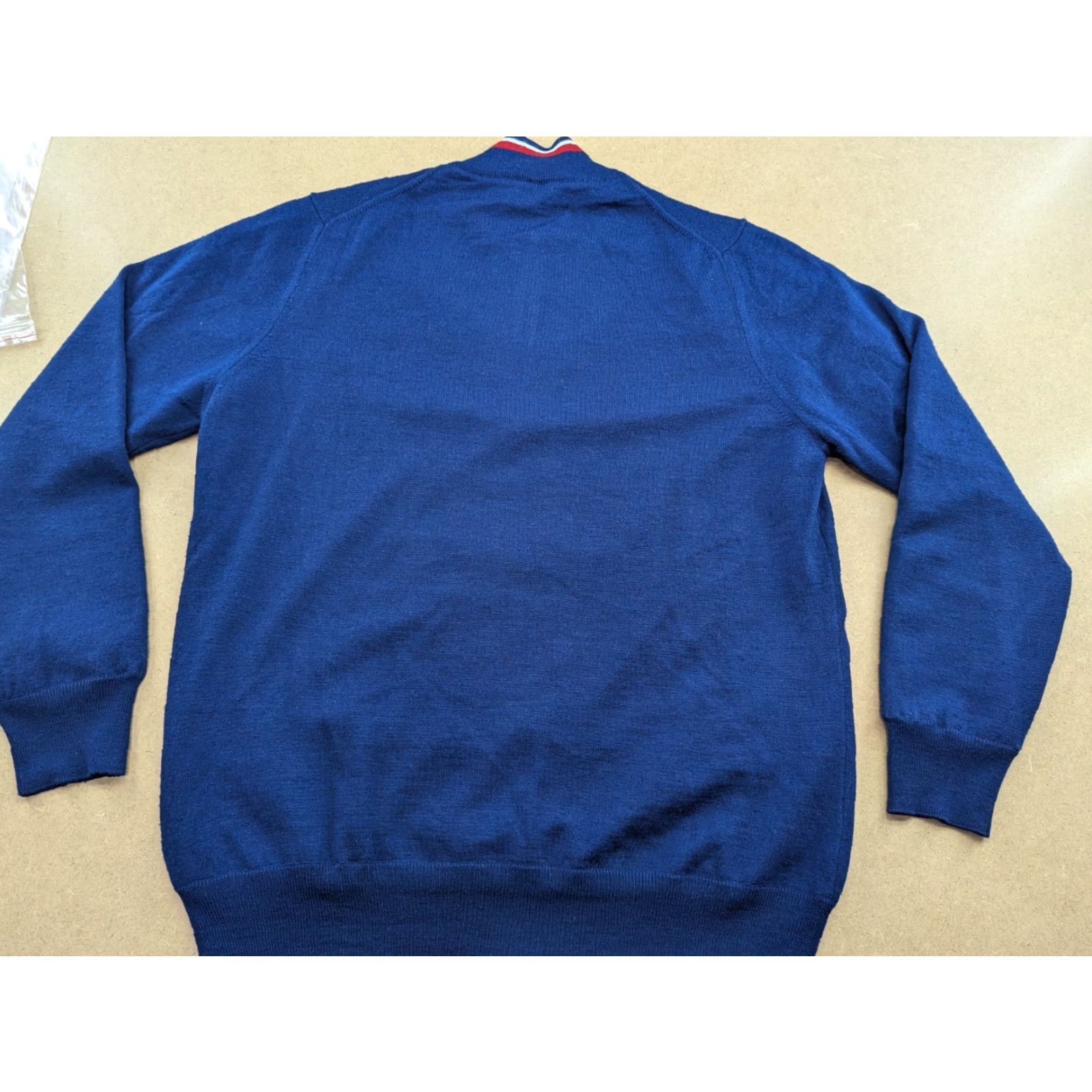 Colmar COLMAR Sweater Mens Large Windstopper Wool Blend 1/4 Zip Thermo Blue Casual Knit Pullover Mens Size US L / EU 52-54 / 3 - 2 Thumbnail