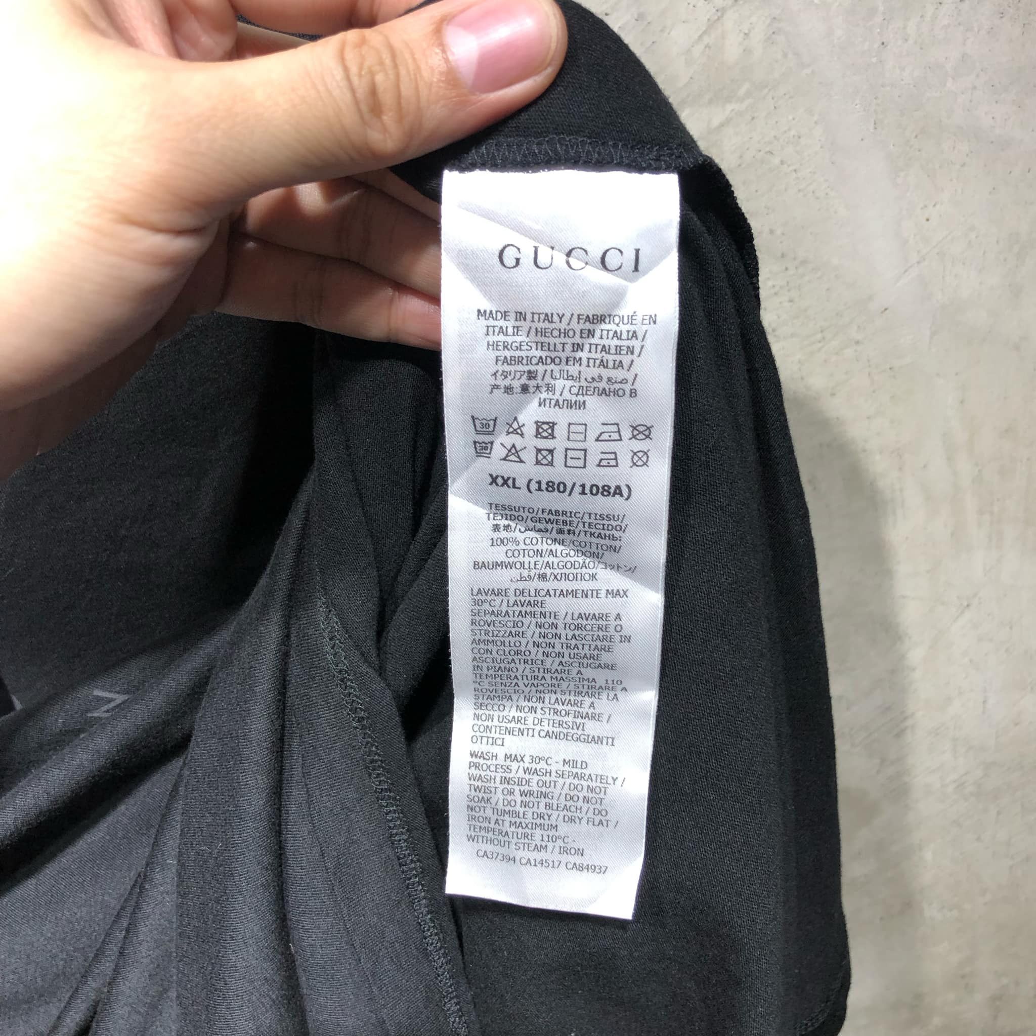 Gucci Gucci Made in Italy tee Size US M / EU 48-50 / 2 - 7 Thumbnail