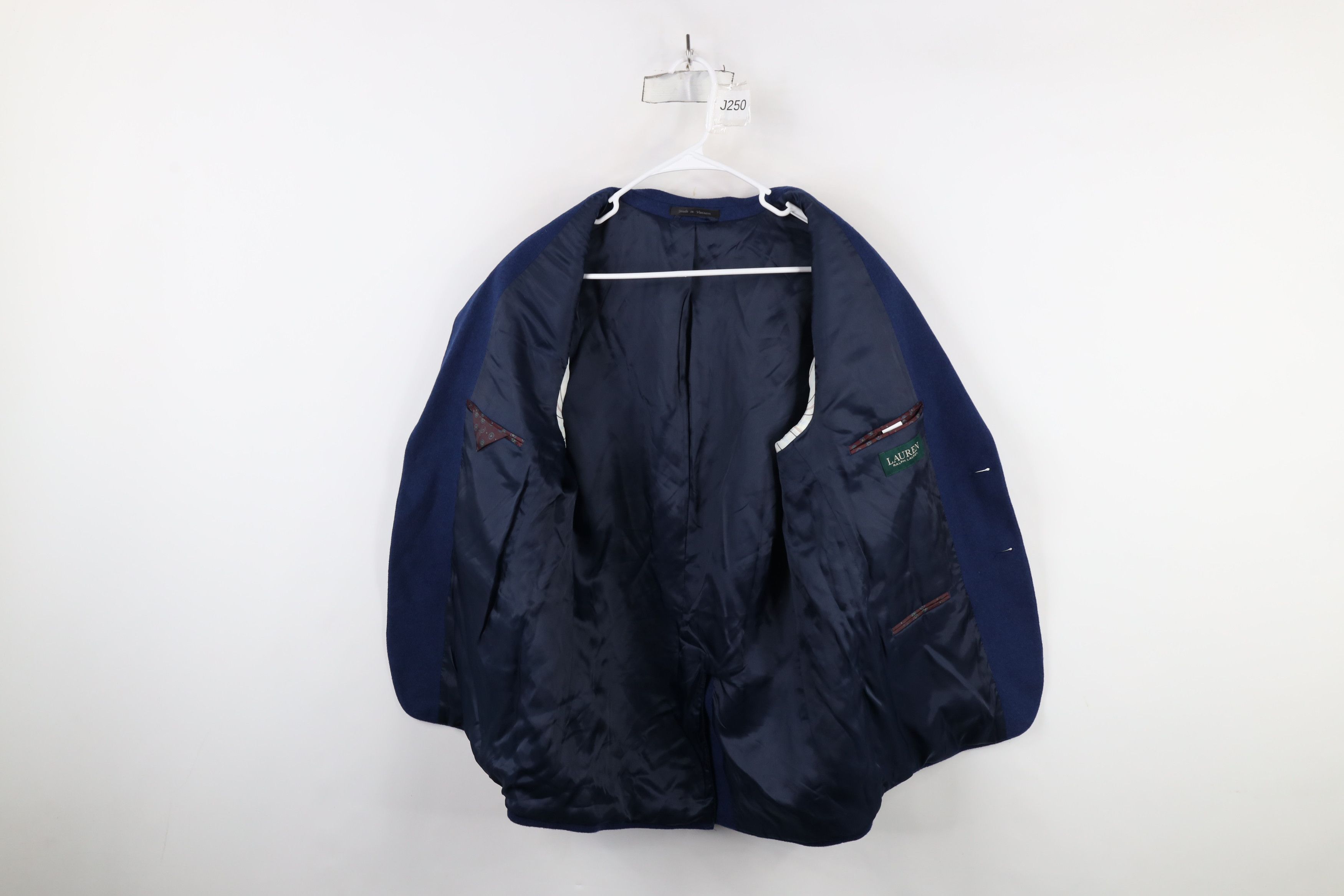 Ralph Lauren × Vintage Ralph Lauren Cashmere Blend 2 Button Suit Coat Jacket Blazer Size US XL / EU 56 / 4 - 8 Thumbnail
