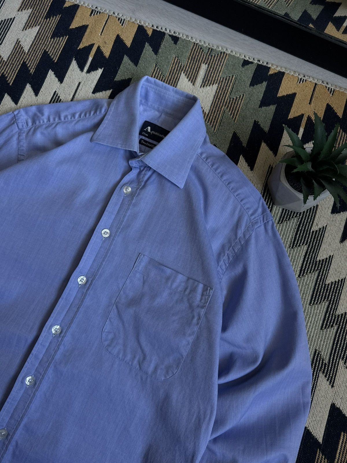 Aquascutum Vintage Aquascutum Button Up Shirt Size US S / EU 44-46 / 1 - 5 Thumbnail