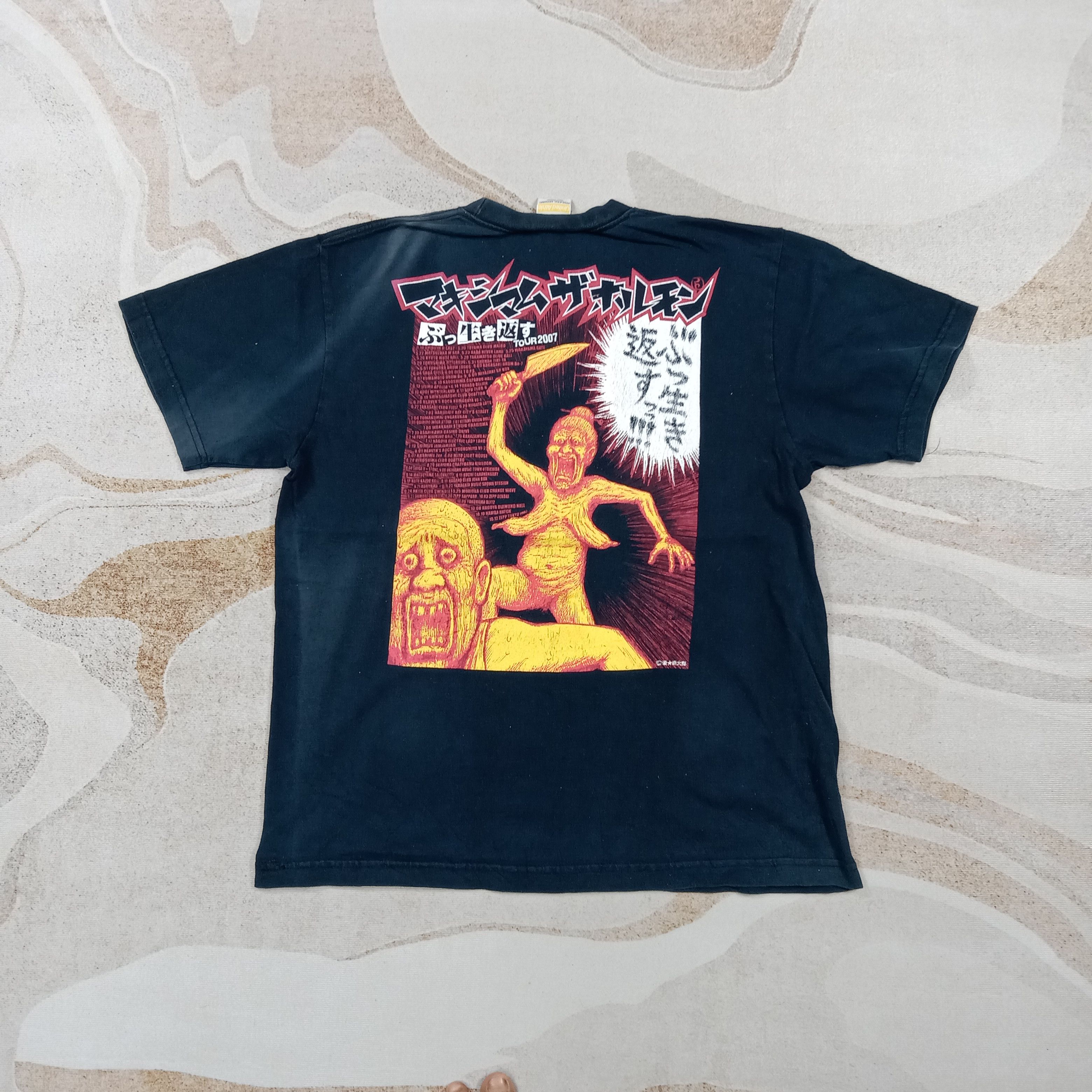 Band Tees Maximum The Hormone Japanese Heavy Metal Band TShirt C276N7 Size US L / EU 52-54 / 3 - 1 Thumbnail