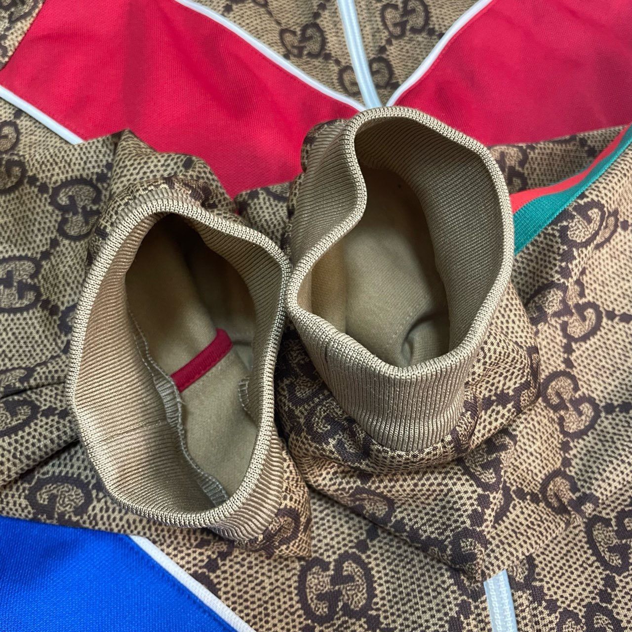 Gucci Gucci Red and blue full-print jacket 2501-Nextarrow Size US M / EU 48-50 / 2 - 4 Thumbnail