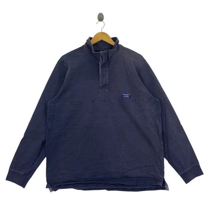 L.L. Bean Vintage L.L. BEAN USA Natural Indigo Dyed Sun Faded Size US XXL / EU 58 / 5 - 1 Thumbnail