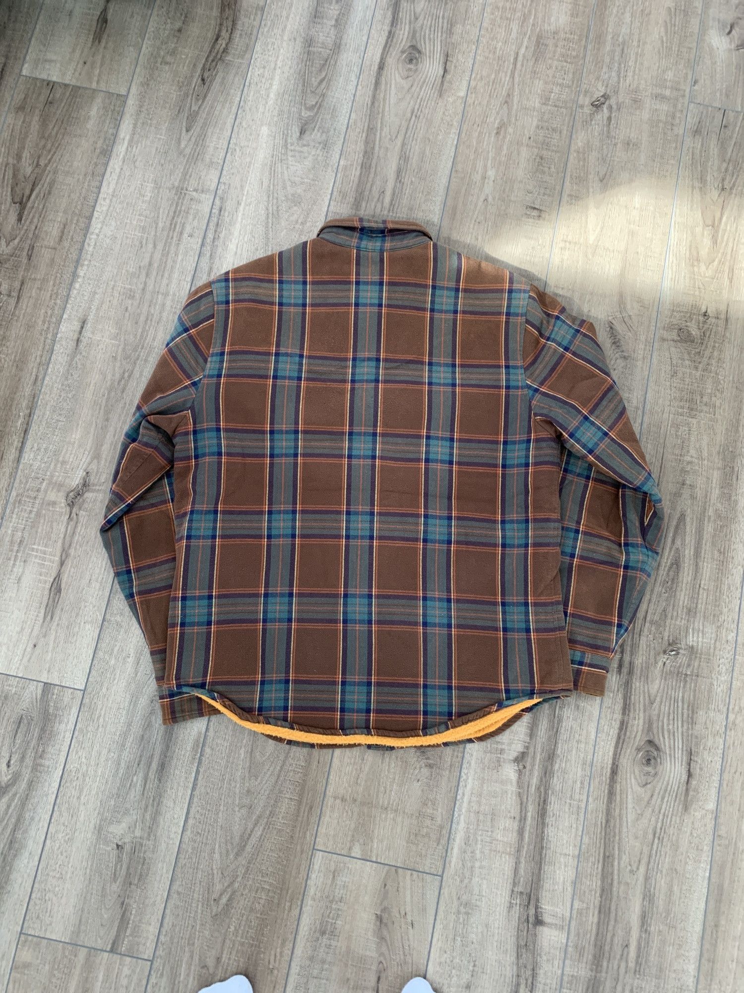 Supreme Supreme Pile Lined Plaid Flannel Shirt Size US L / EU 52-54 / 3 - 3 Thumbnail