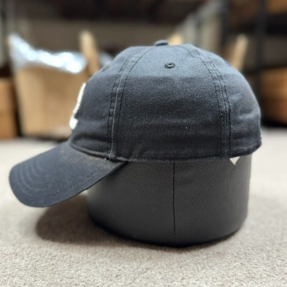 Adidas VINTAGE adidas Baseball Cap Hat Mens One Size Black Embroidered 3 Stripes Logo Sports Size ONE SIZE - 5 Thumbnail
