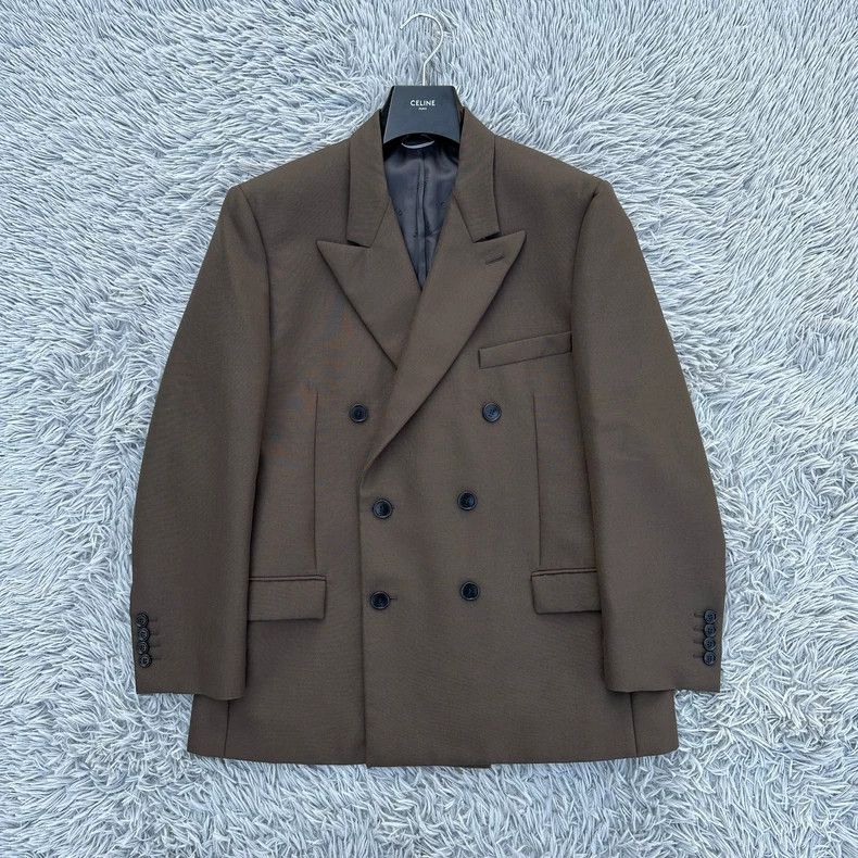Dior Dior Khaki double-breasted wool jacket 2501-Nextarrow Size US M / EU 48-50 / 2 - 1 Thumbnail