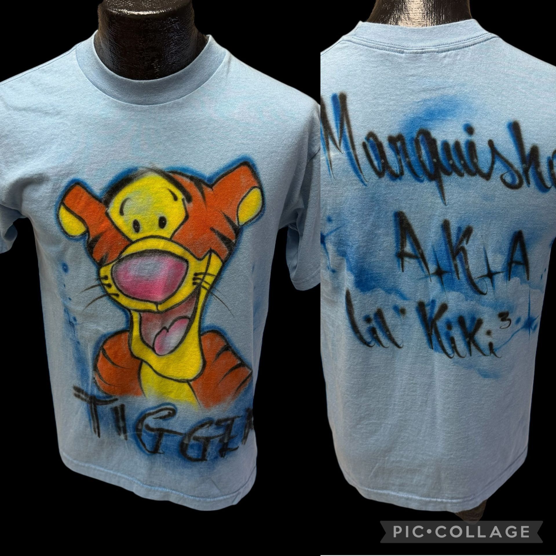 Other Vtg BNK TIGGER Air Brushed Marquisha AKA Lil Kiki T Shirt Size M / US 6-8 / IT 42-44 - 1 Thumbnail