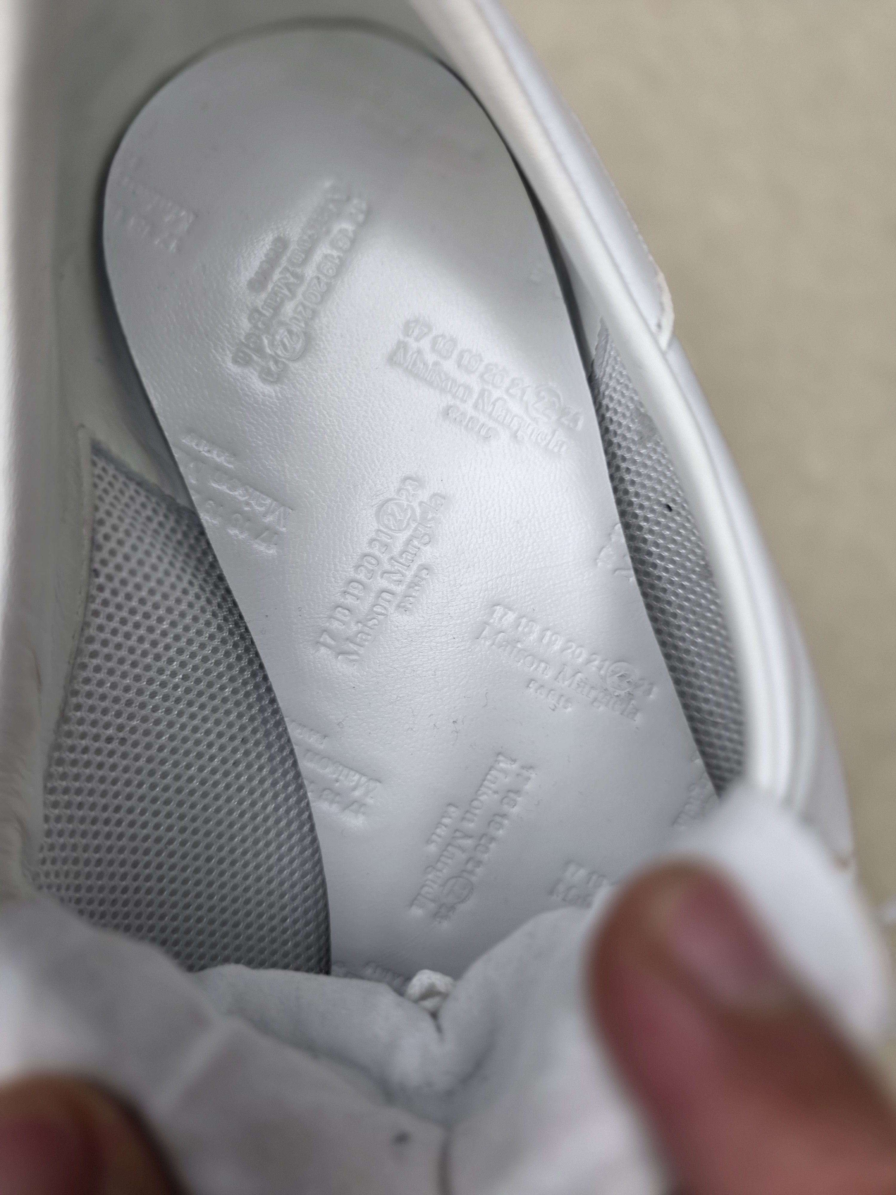 Maison Margiela Maison Margiela Replica German Army Trainers White Leather Size US 10.5 / EU 43-44 - 9 Thumbnail