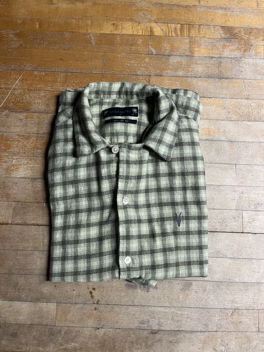 Allsaints × Vintage AllSaints Button Up Shirt | M Size US M / EU 48-50 / 2 - 1 Thumbnail