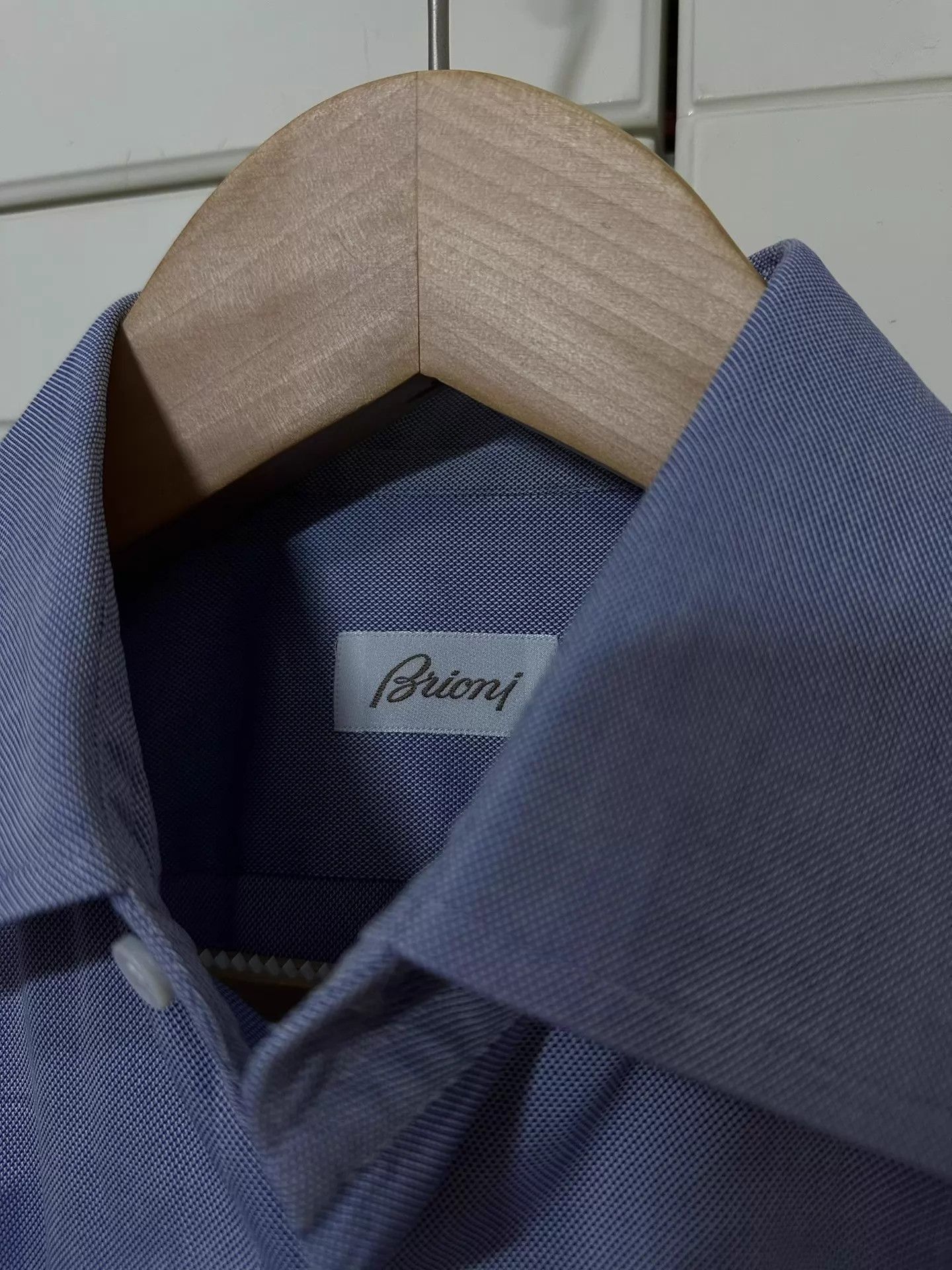 Brioni Brioni Business Shirt Made in Italy Size US L / EU 52-54 / 3 - 2 Thumbnail