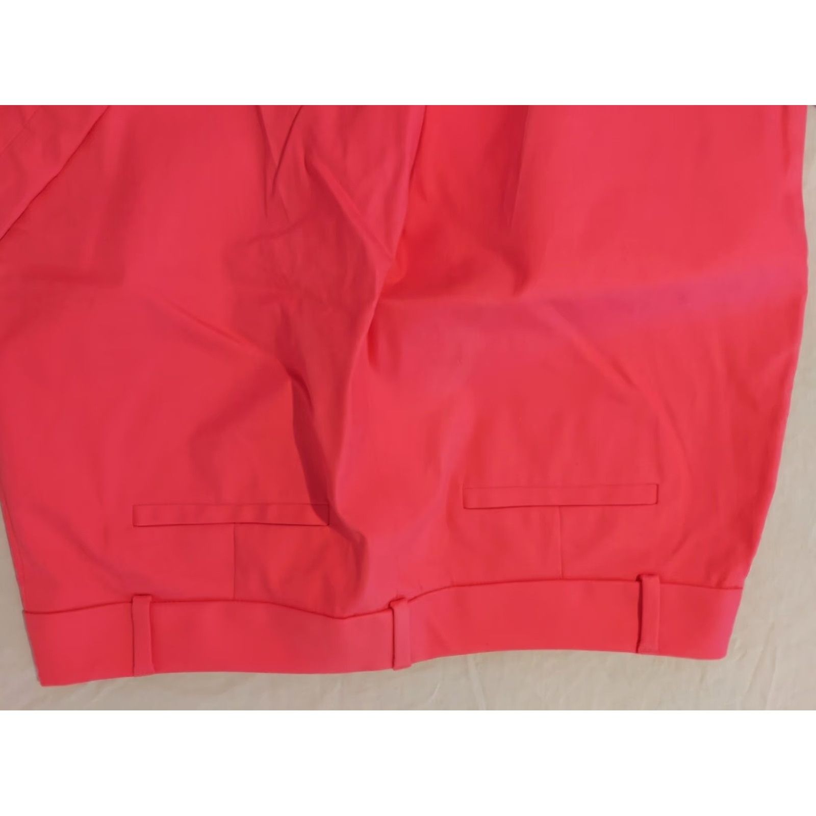 Banana Republic Banana Republic Womens Dress Pants Orange 10 Khaki Slack Trouser Size 32" / US 10 / IT 46 - 2 Thumbnail