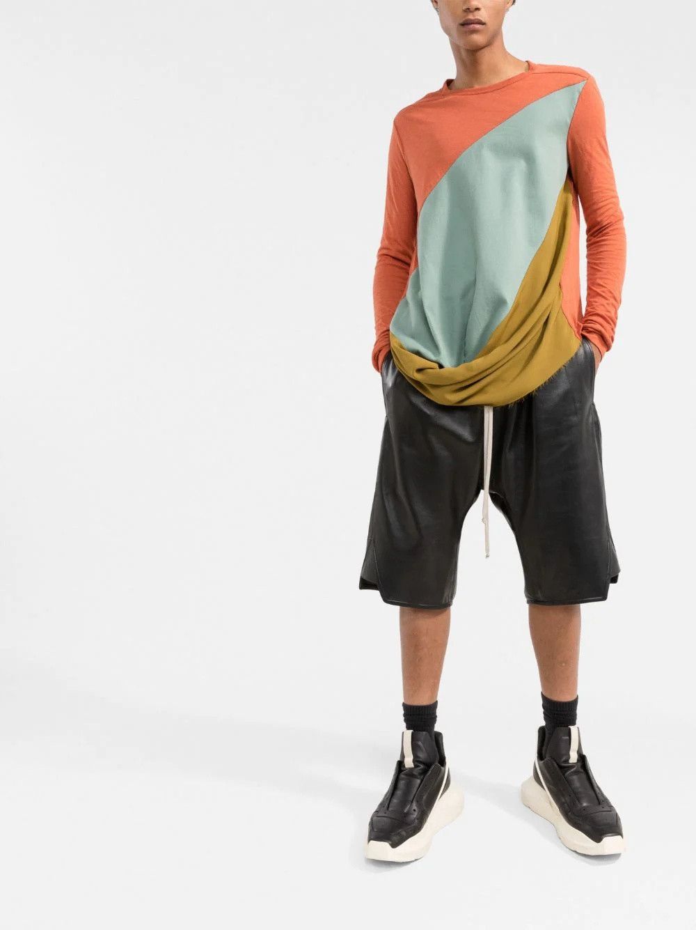 Rick Owens o1y0325 Crewneck T-Shirt in Multicolor Size US XS / EU 42 / 0 - 5 Thumbnail
