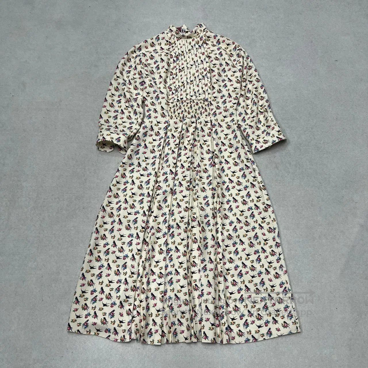 Prada Authentic Prada Runway Floral Long. Size S / US 4 / IT 40 - 1 Thumbnail