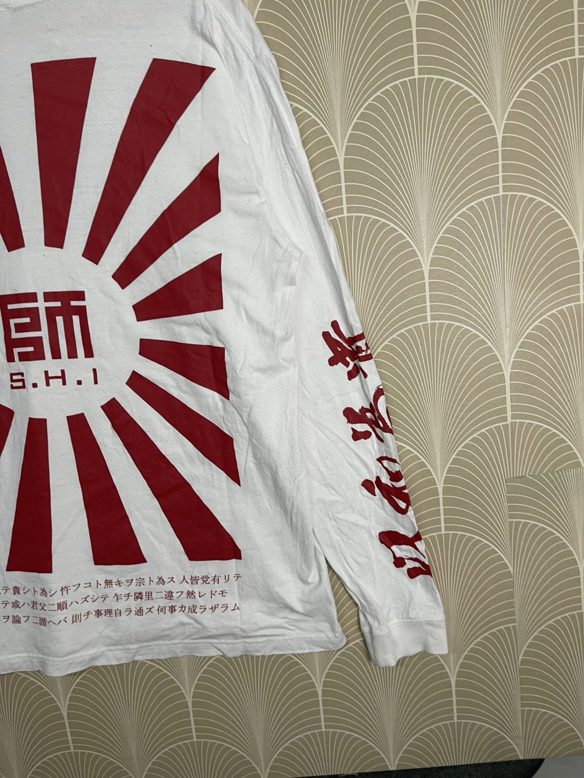 Japanese Brand × Vintage VINTAGE JAPANESE FLAG TEES RARE DESIGN Size US L / EU 52-54 / 3 - 10 Thumbnail