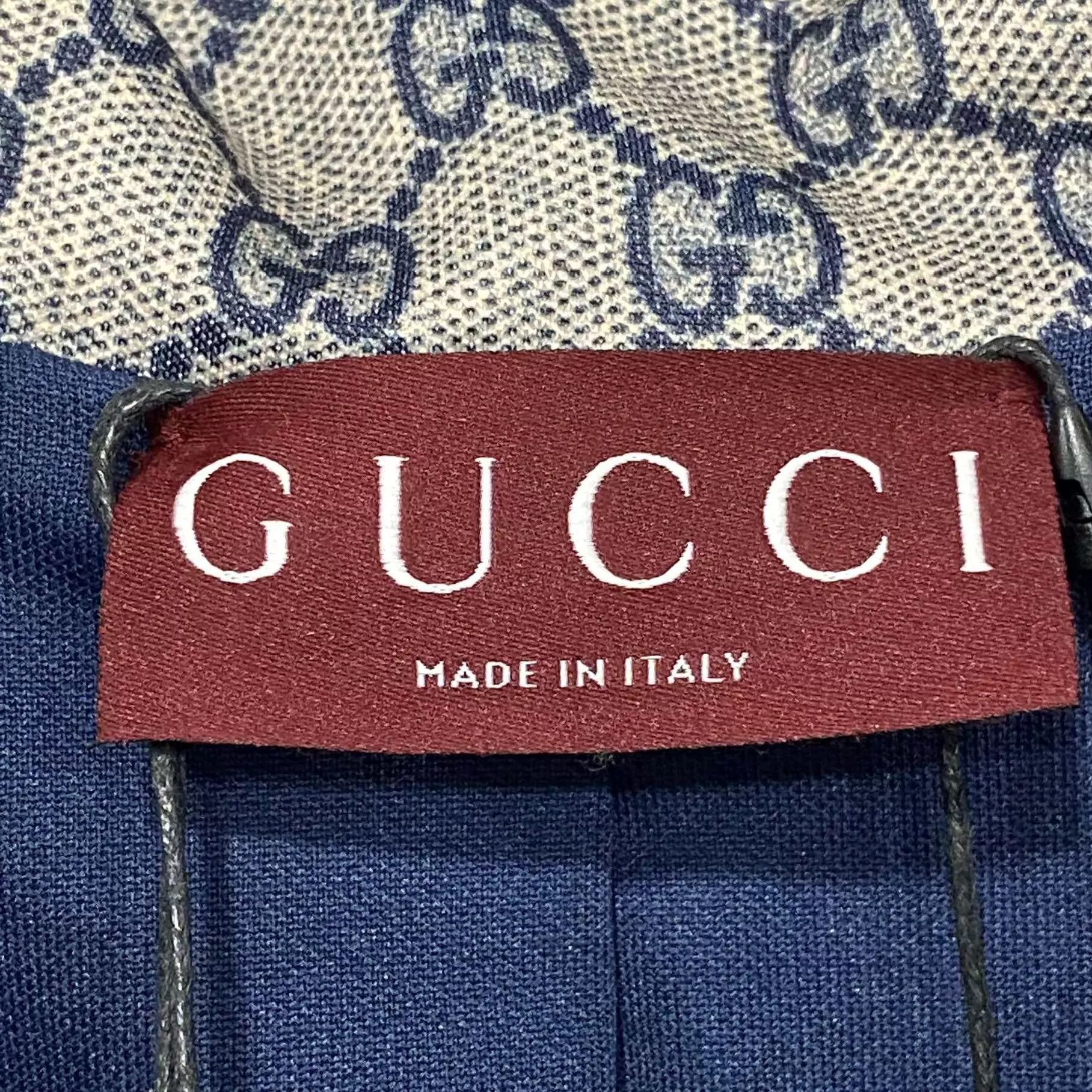 Gucci GUCCI GG Supreme monogram print stripe jacket S Size US S / EU 44-46 / 1 - 5 Thumbnail