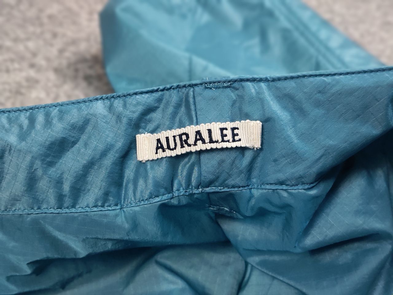 Auralee 💙 NEW Rare Auralee Japan quilted Blue Cargo Baggy Pants Size US 34 / EU 50 - 15 Thumbnail
