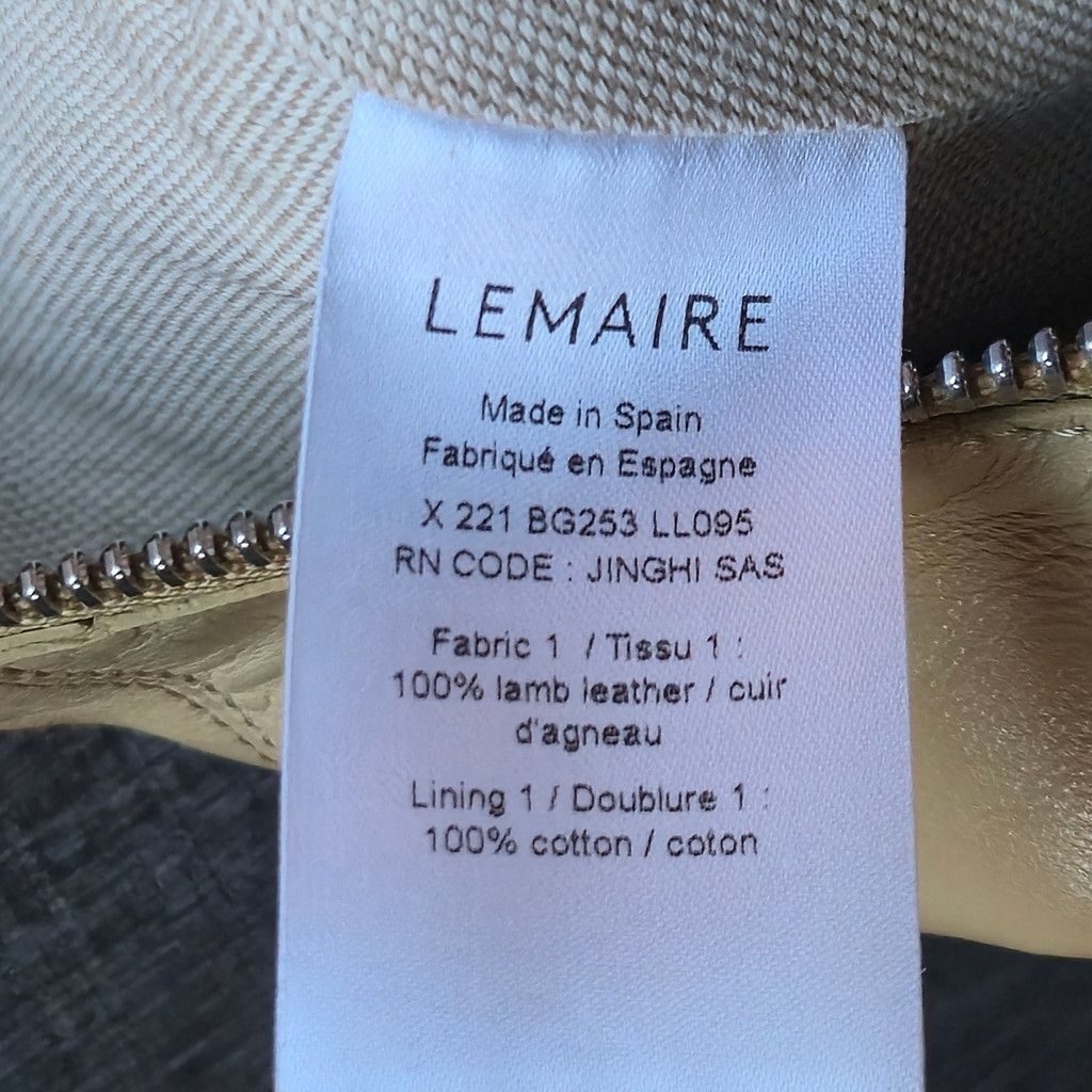 Lemaire NWT LEMAIRE Small Croissant Bag - Dune Neutral Beige Size ONE SIZE - 10 Thumbnail
