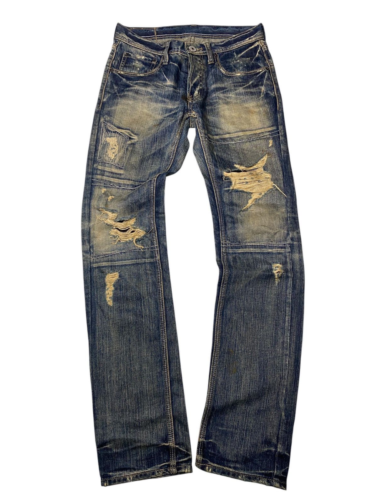 If Six Was Nine 2000's Difference Rupert Seawash Distressed Jeans Size US 28 / EU 44 - 1 Thumbnail