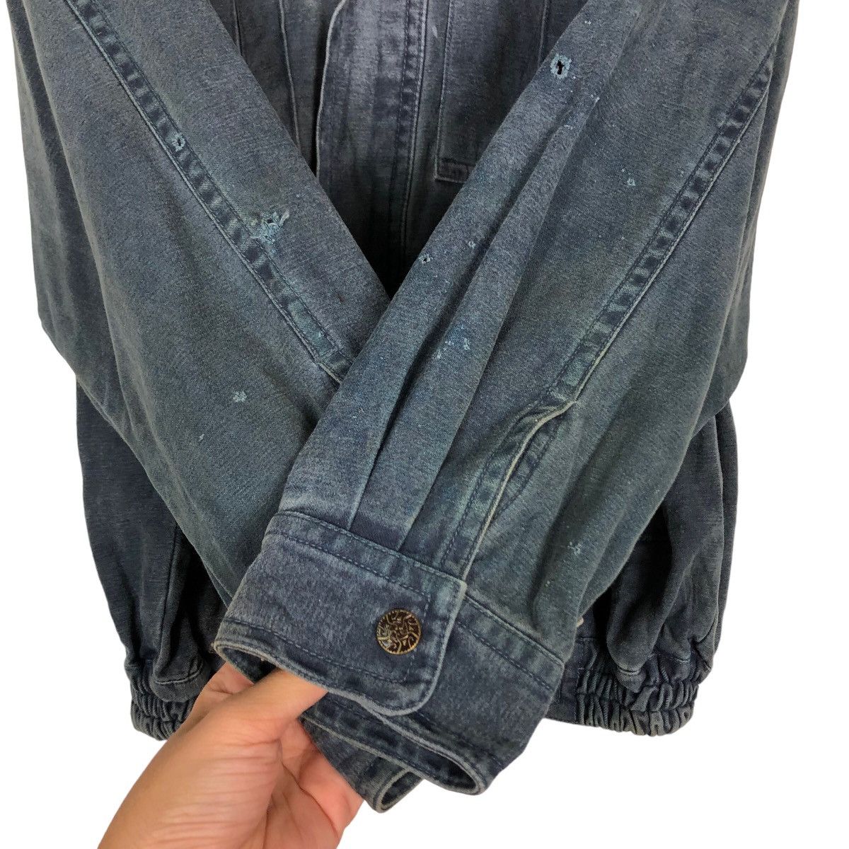 Hysteric Glamour 🔥Vtg Bomber Jacket Worker Near By Cargo Pocket Japan Size US M / EU 48-50 / 2 - 13 Thumbnail