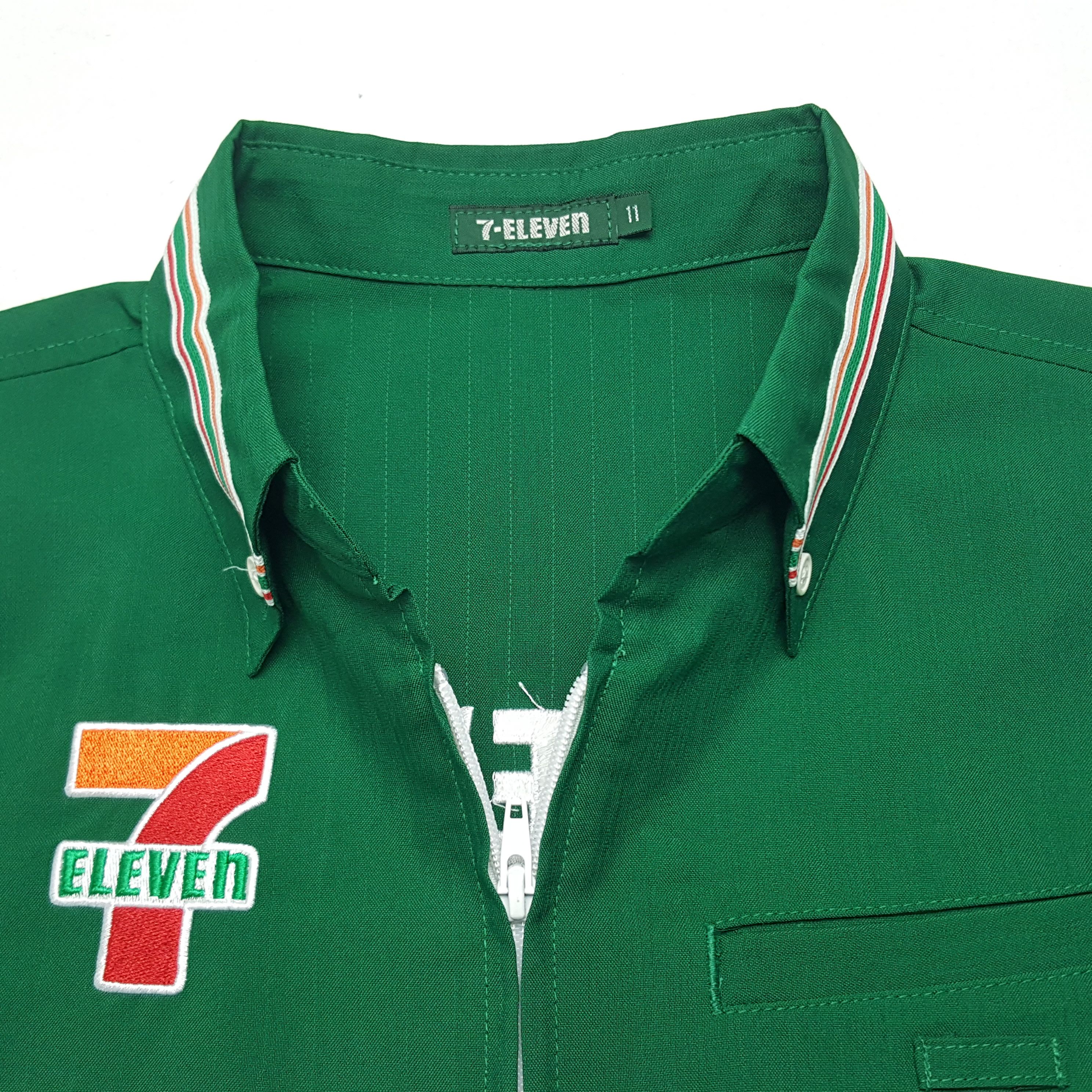 Japanese Brand × Vintage Vintage 7 Eleven Japanese Brand Uniform Jacket Size US S / EU 44-46 / 1 - 5 Thumbnail
