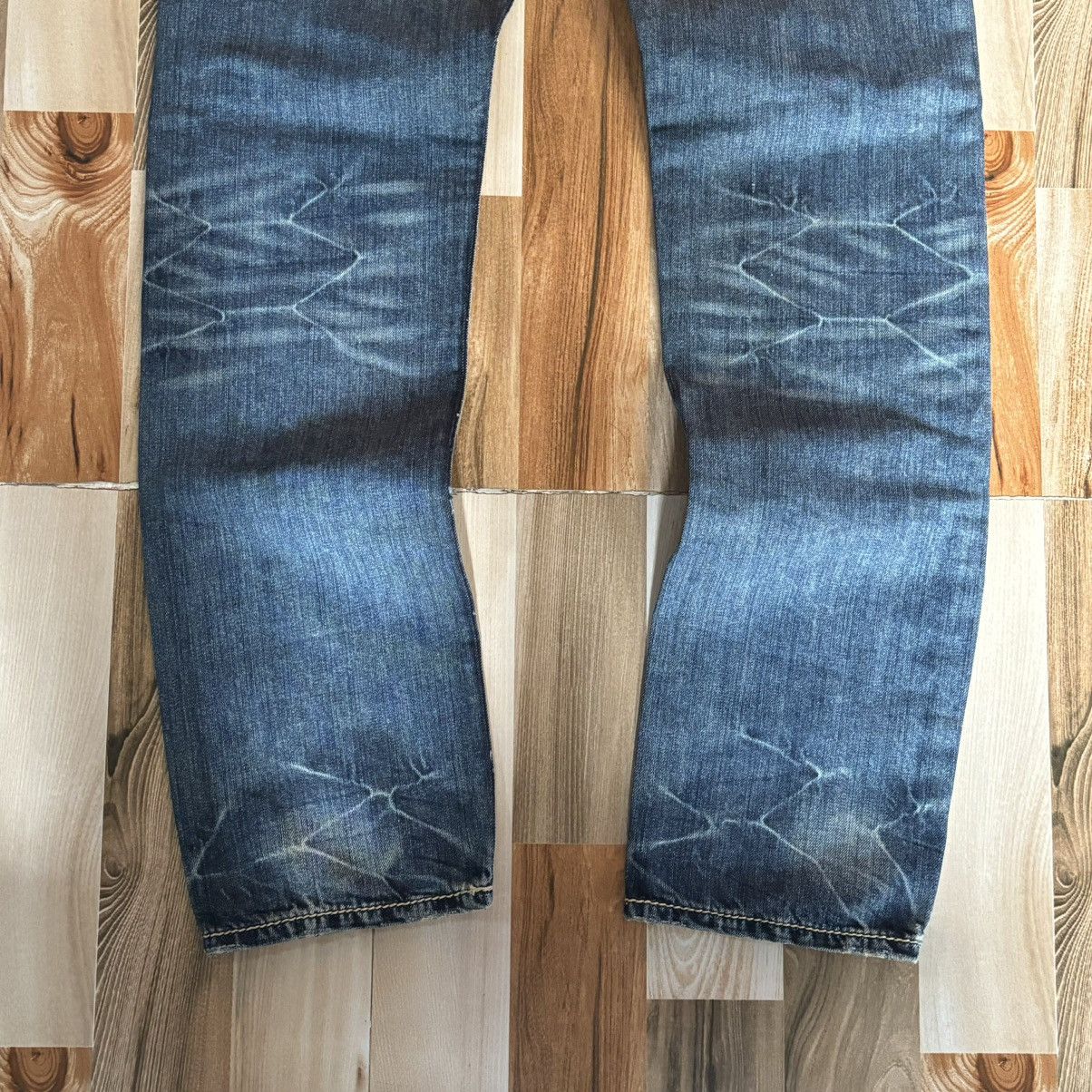 Christian Audigier × Ed Hardy × Vintage Crazy Vintage 00s Edhardy Y2K Baggy Jeans Size US 34 / EU 50 - 9 Thumbnail