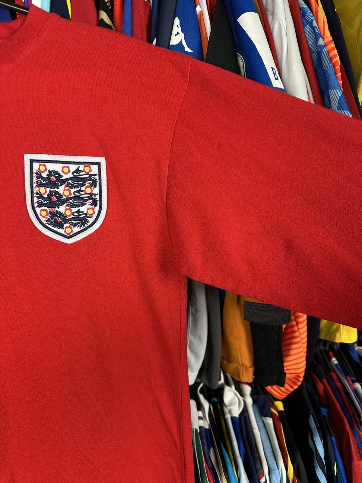 Other England Remake football Retro shirt 1966 Jersey Score Draw Size US M / EU 48-50 / 2 - 6 Thumbnail