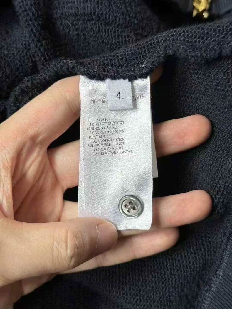 Thom Browne Thom Browne size4 A striped zip hoodie on the back Size US XL / EU 56 / 4 - 5 Thumbnail
