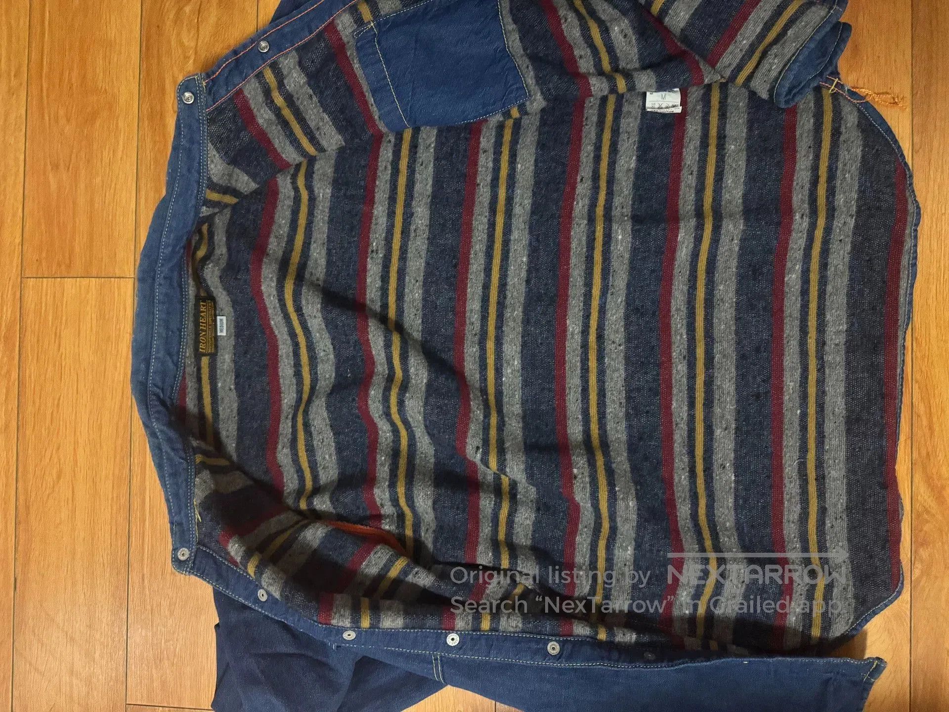 Iron Heart Iron Heart Western Shirt with Blanket Lining. Size US M / EU 48-50 / 2 - 5 Thumbnail