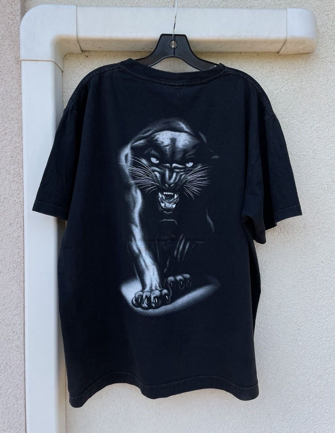 Vintage Vintage Panther washed black Tee opium y2k merch rap Size US XL / EU 56 / 4 - 3 Thumbnail