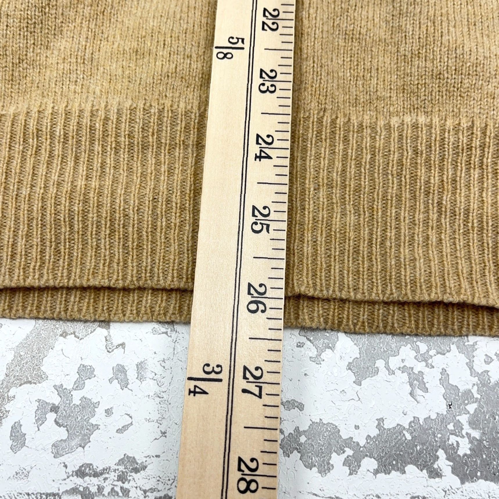 Polo Ralph Lauren VINTAGE Polo Ralph Lauren Sweater Shirt Mens XXL Brown Lambs Wool Knit V Neck Pullover Soft Size US XXL / EU 58 / 5 - 7 Thumbnail