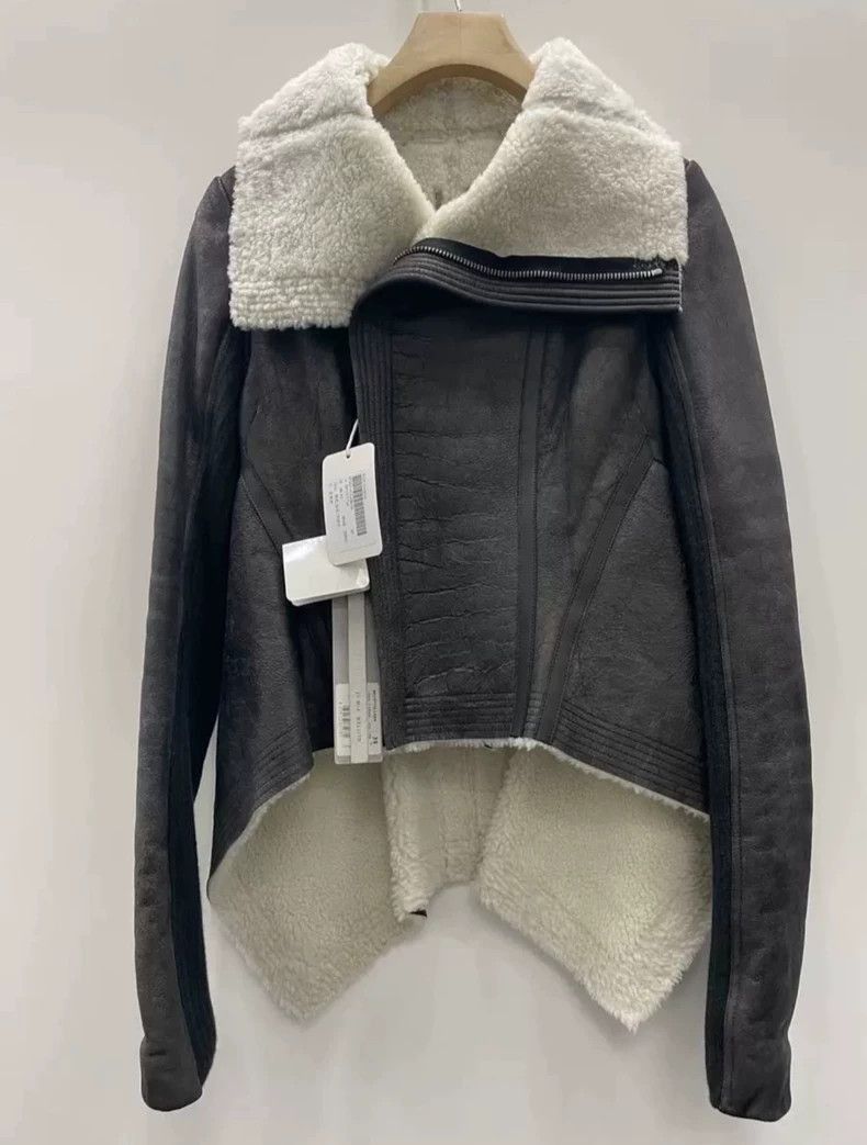 Rick Owens Rick Owens Ladies slim fur jacket coat-2505 Size US S / EU 44-46 / 1 - 1 Thumbnail